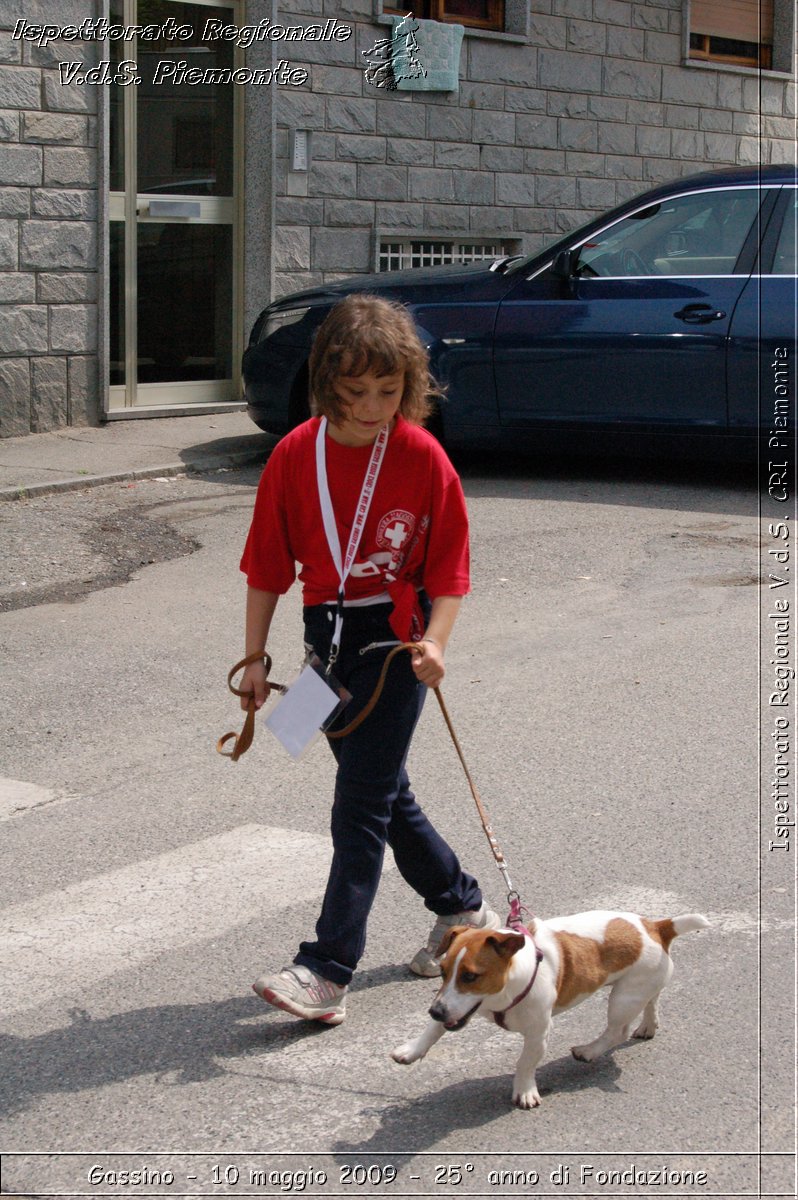 Gassino - 10 maggio 2009 - 25 anno di Fondazione -  Croce Rossa Italiana - Ispettorato Regionale Volontari del Soccorso Piemonte