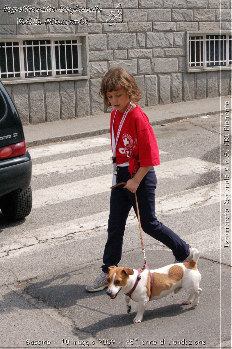 Gassino - 10 maggio 2009 - 25 anno di Fondazione -  Croce Rossa Italiana - Ispettorato Regionale Volontari del Soccorso Piemonte