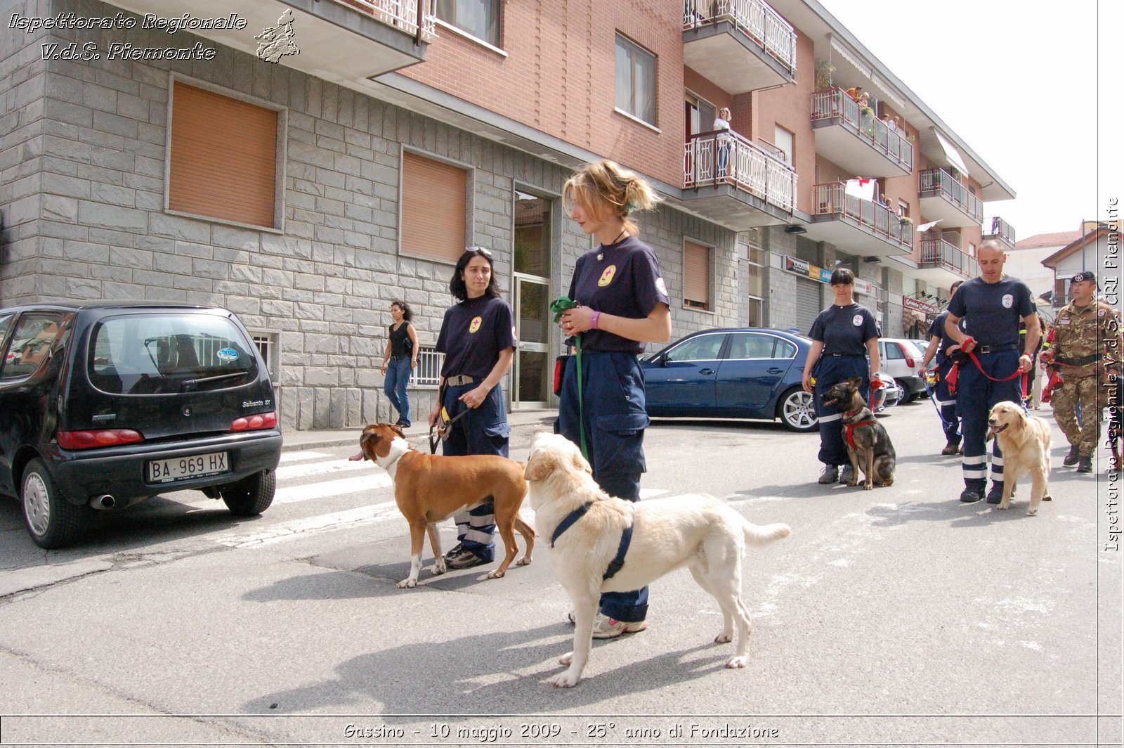 Gassino - 10 maggio 2009 - 25 anno di Fondazione -  Croce Rossa Italiana - Ispettorato Regionale Volontari del Soccorso Piemonte