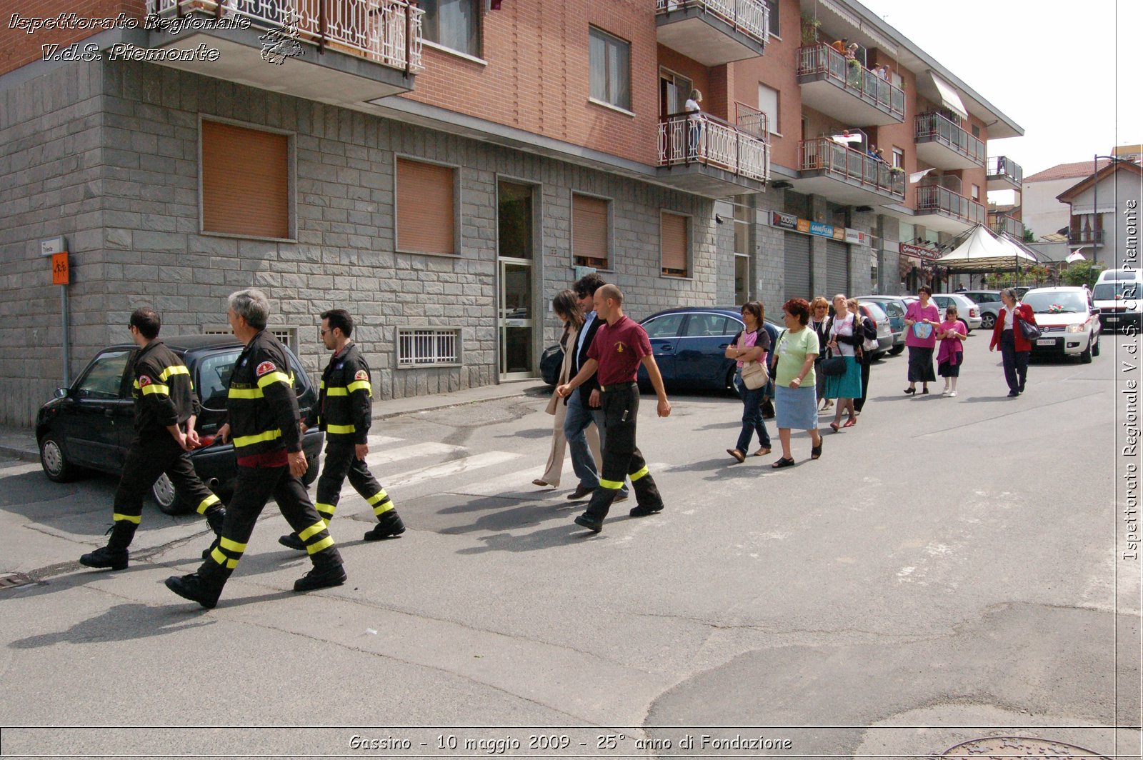 Gassino - 10 maggio 2009 - 25 anno di Fondazione -  Croce Rossa Italiana - Ispettorato Regionale Volontari del Soccorso Piemonte