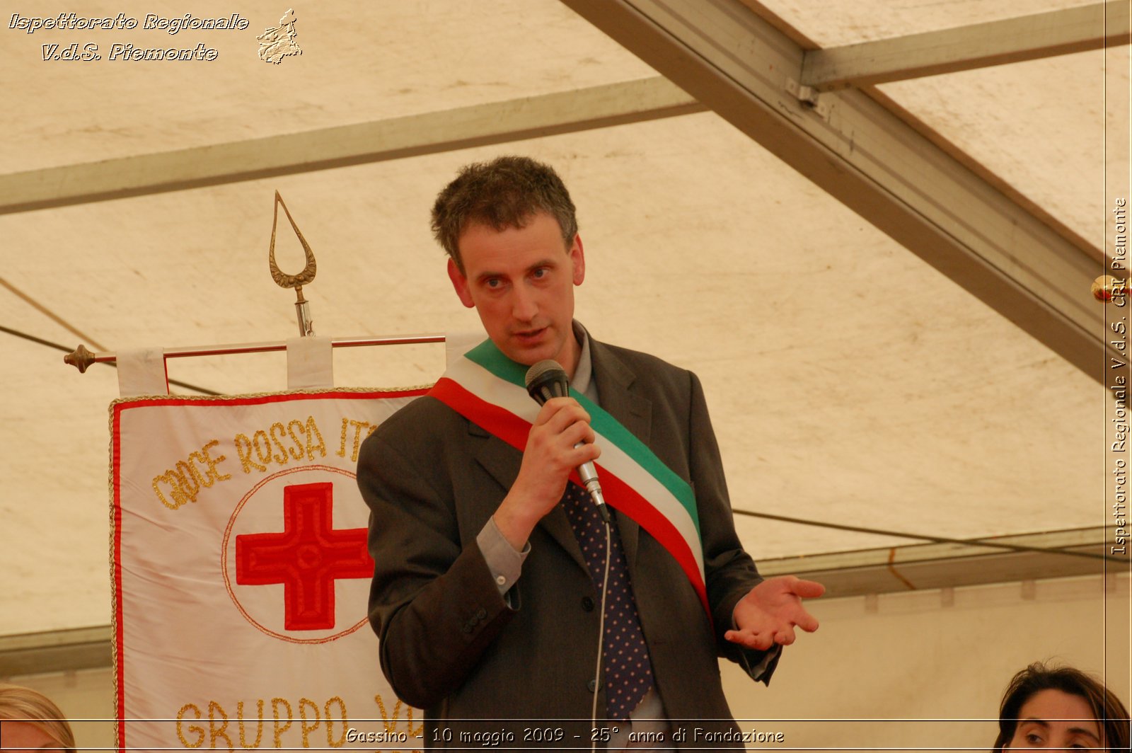 Gassino - 10 maggio 2009 - 25 anno di Fondazione -  Croce Rossa Italiana - Ispettorato Regionale Volontari del Soccorso Piemonte