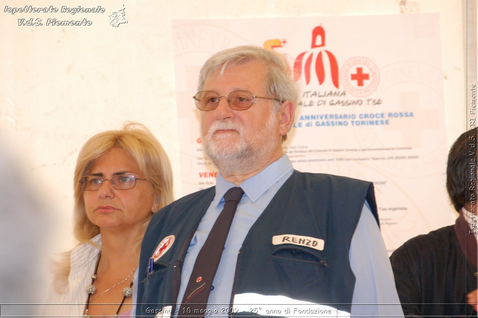 Gassino - 10 maggio 2009 - 25 anno di Fondazione -  Croce Rossa Italiana - Ispettorato Regionale Volontari del Soccorso Piemonte