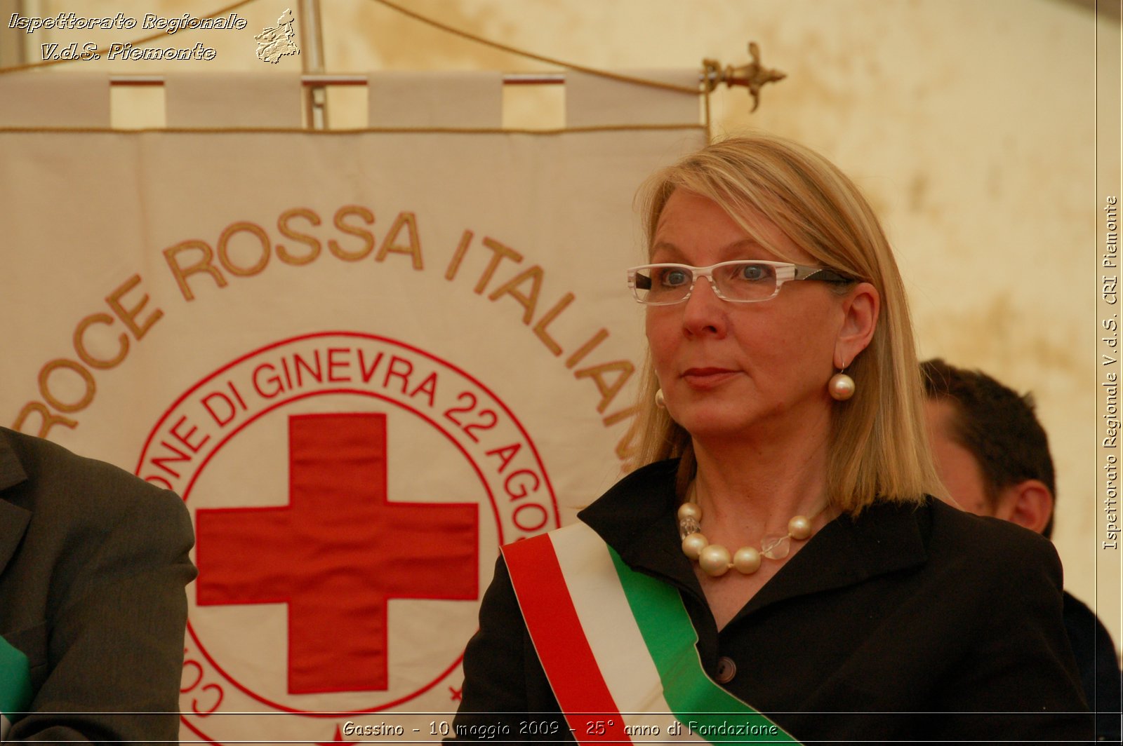 Gassino - 10 maggio 2009 - 25 anno di Fondazione -  Croce Rossa Italiana - Ispettorato Regionale Volontari del Soccorso Piemonte