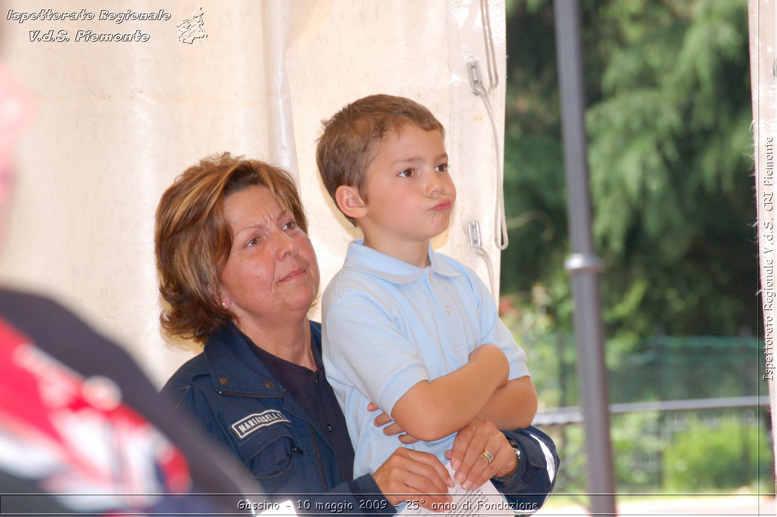 Gassino - 10 maggio 2009 - 25 anno di Fondazione -  Croce Rossa Italiana - Ispettorato Regionale Volontari del Soccorso Piemonte