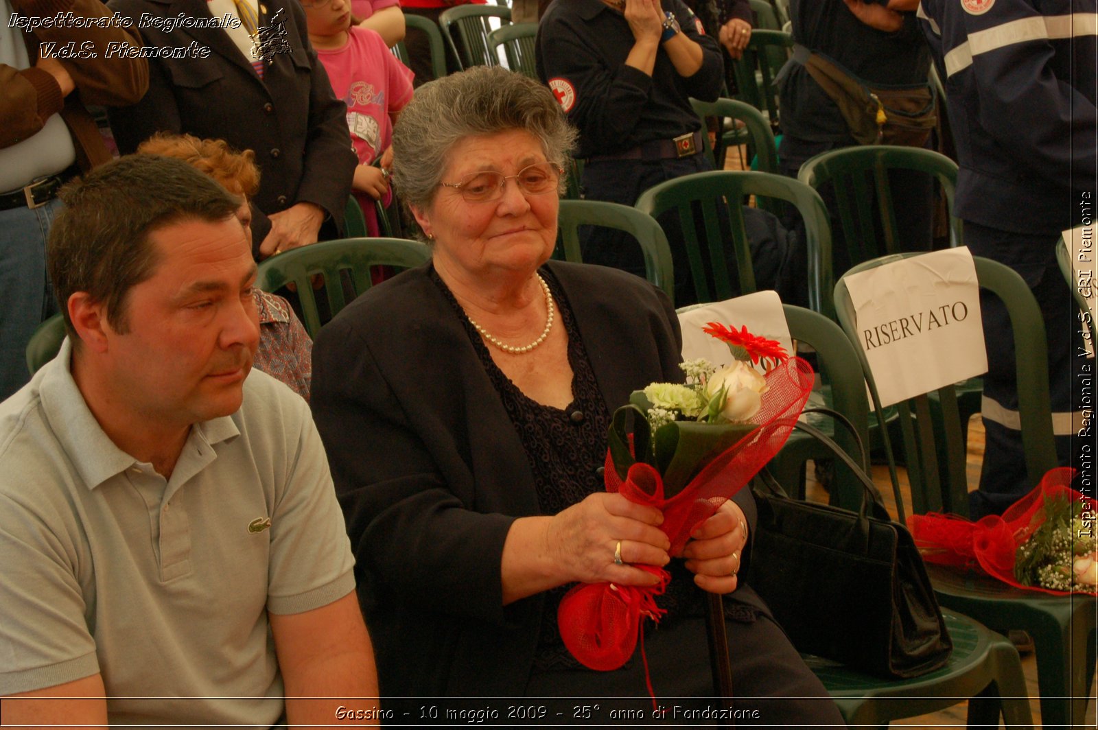 Gassino - 10 maggio 2009 - 25 anno di Fondazione -  Croce Rossa Italiana - Ispettorato Regionale Volontari del Soccorso Piemonte