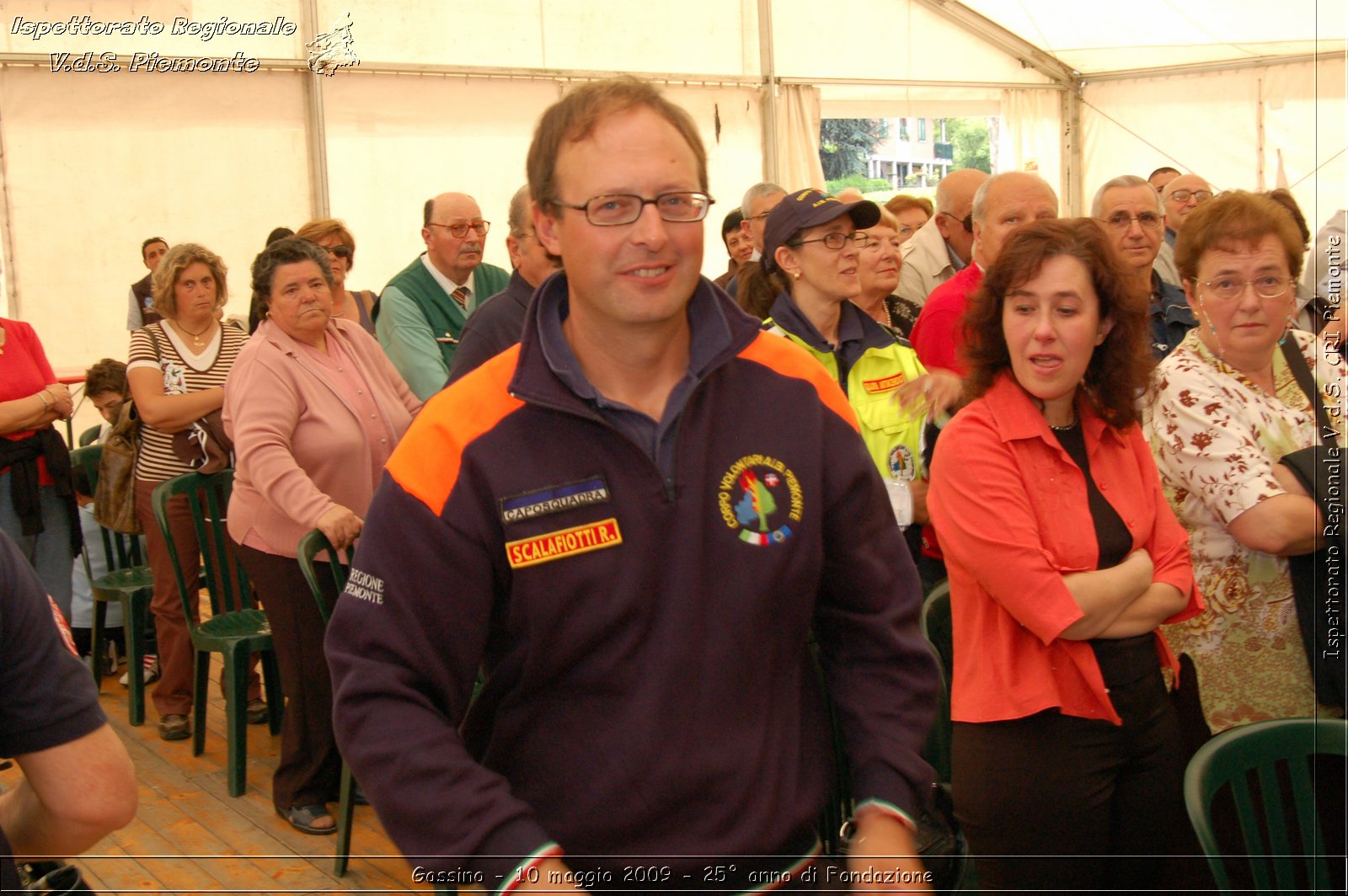 Gassino - 10 maggio 2009 - 25 anno di Fondazione -  Croce Rossa Italiana - Ispettorato Regionale Volontari del Soccorso Piemonte