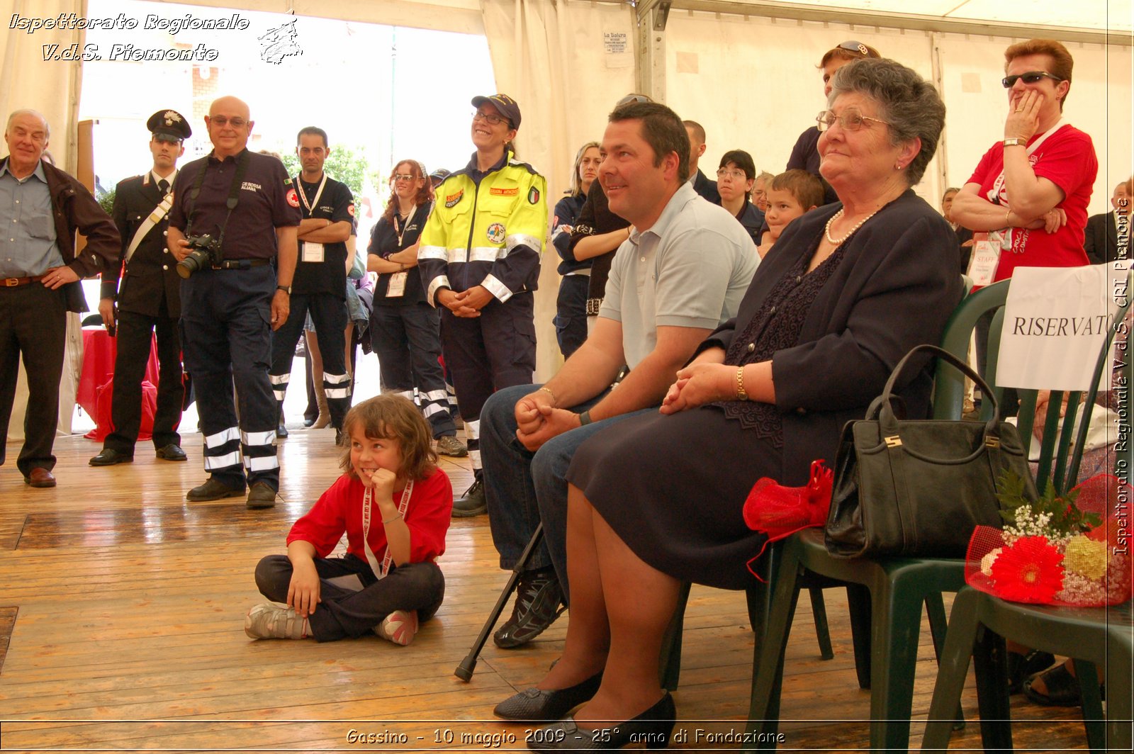 Gassino - 10 maggio 2009 - 25 anno di Fondazione -  Croce Rossa Italiana - Ispettorato Regionale Volontari del Soccorso Piemonte