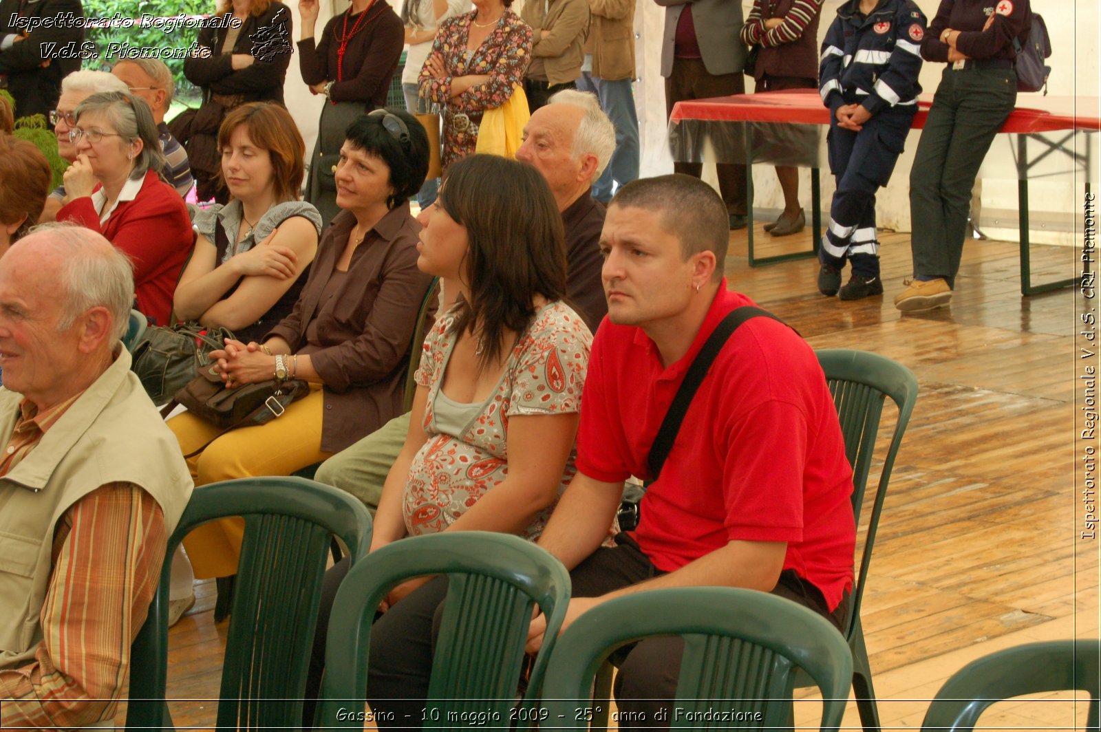 Gassino - 10 maggio 2009 - 25 anno di Fondazione -  Croce Rossa Italiana - Ispettorato Regionale Volontari del Soccorso Piemonte