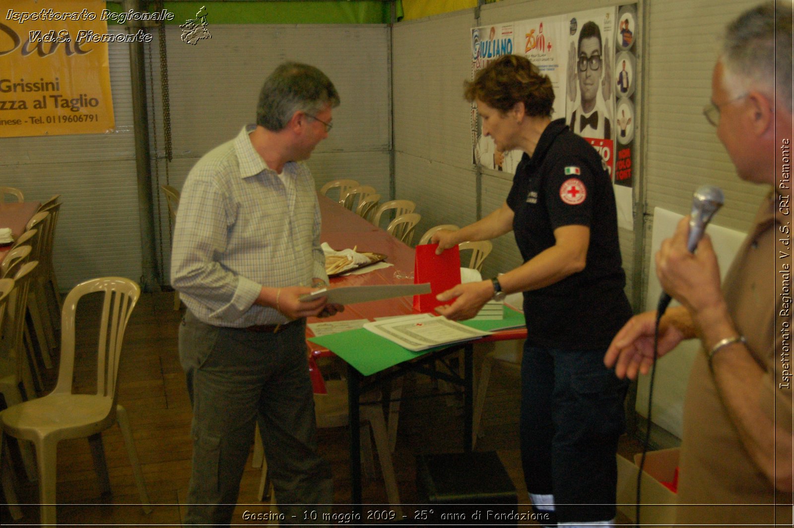 Gassino - 10 maggio 2009 - 25 anno di Fondazione -  Croce Rossa Italiana - Ispettorato Regionale Volontari del Soccorso Piemonte