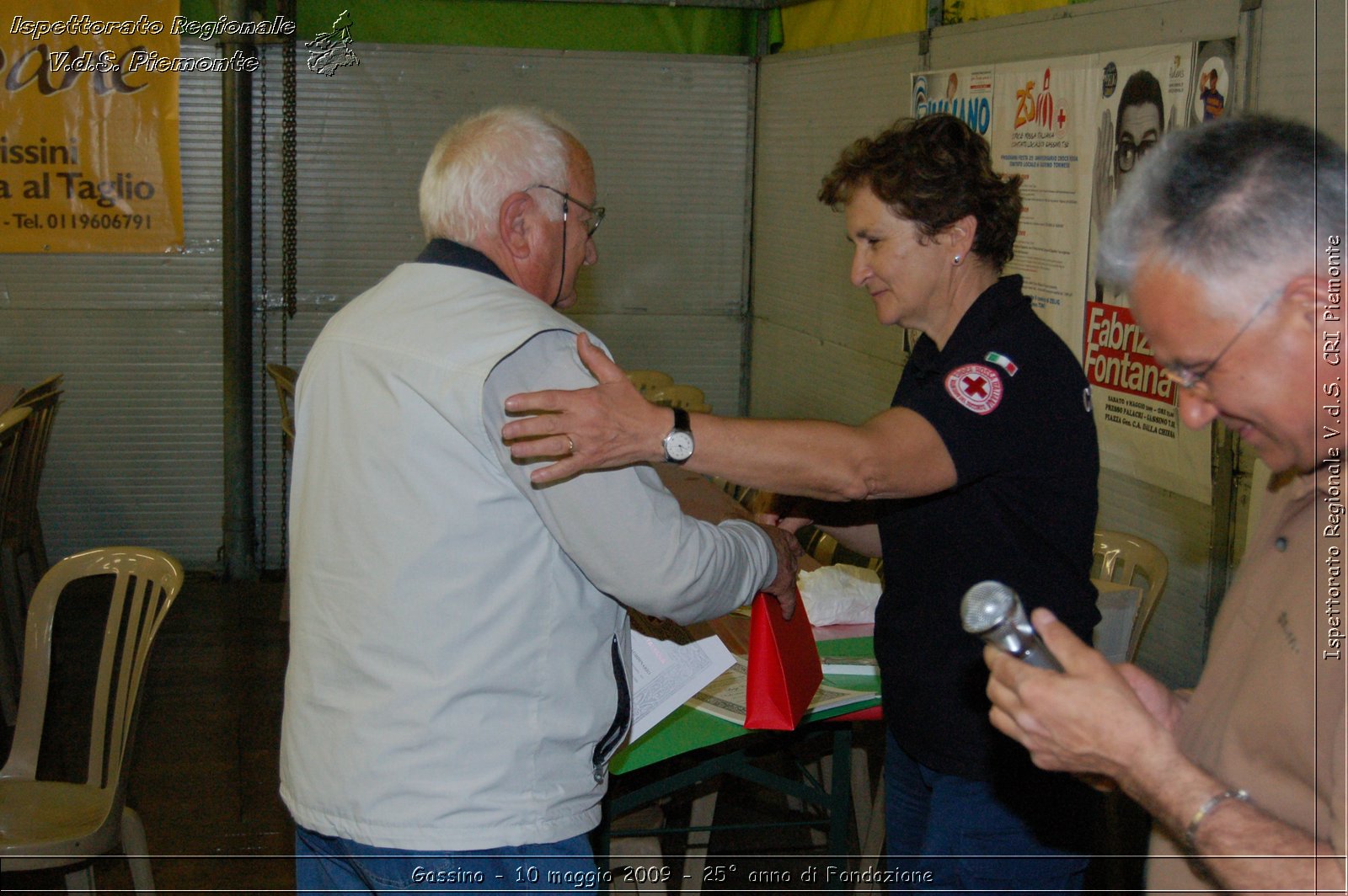 Gassino - 10 maggio 2009 - 25 anno di Fondazione -  Croce Rossa Italiana - Ispettorato Regionale Volontari del Soccorso Piemonte