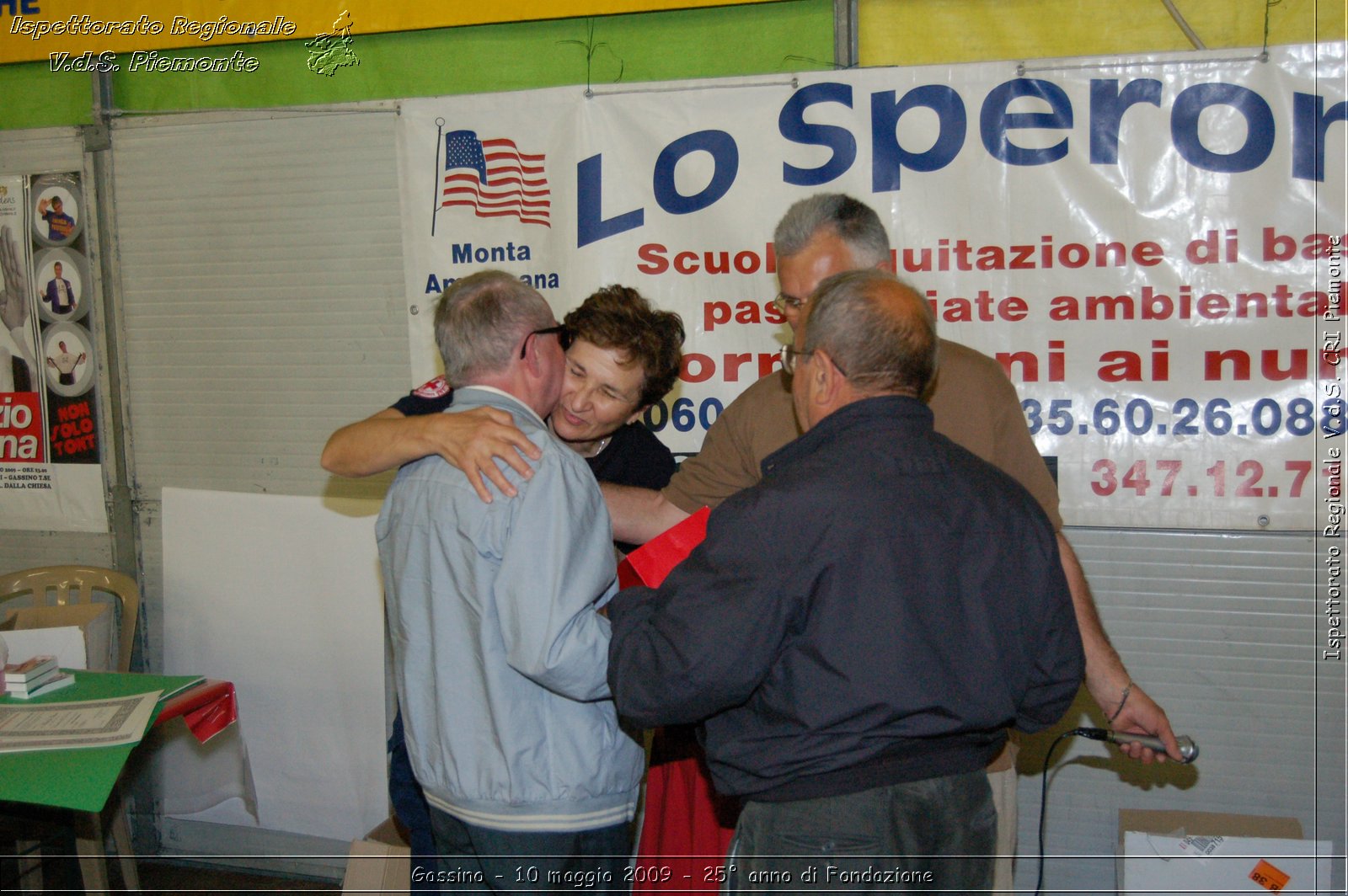 Gassino - 10 maggio 2009 - 25 anno di Fondazione -  Croce Rossa Italiana - Ispettorato Regionale Volontari del Soccorso Piemonte