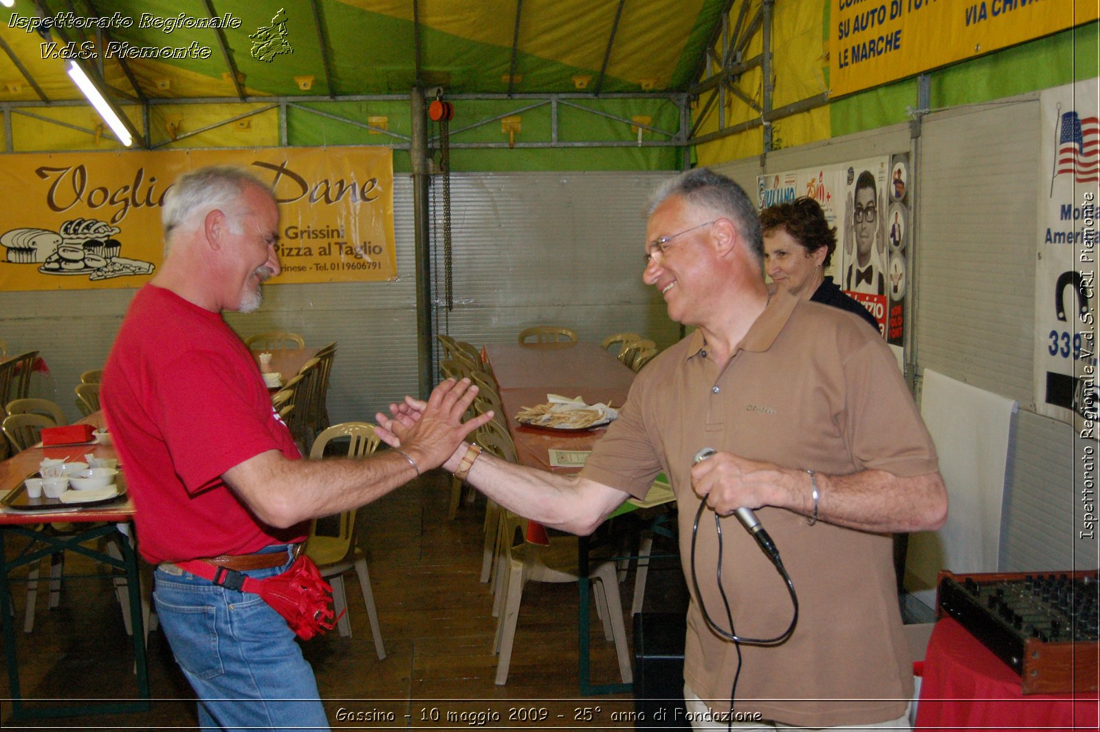 Gassino - 10 maggio 2009 - 25 anno di Fondazione -  Croce Rossa Italiana - Ispettorato Regionale Volontari del Soccorso Piemonte