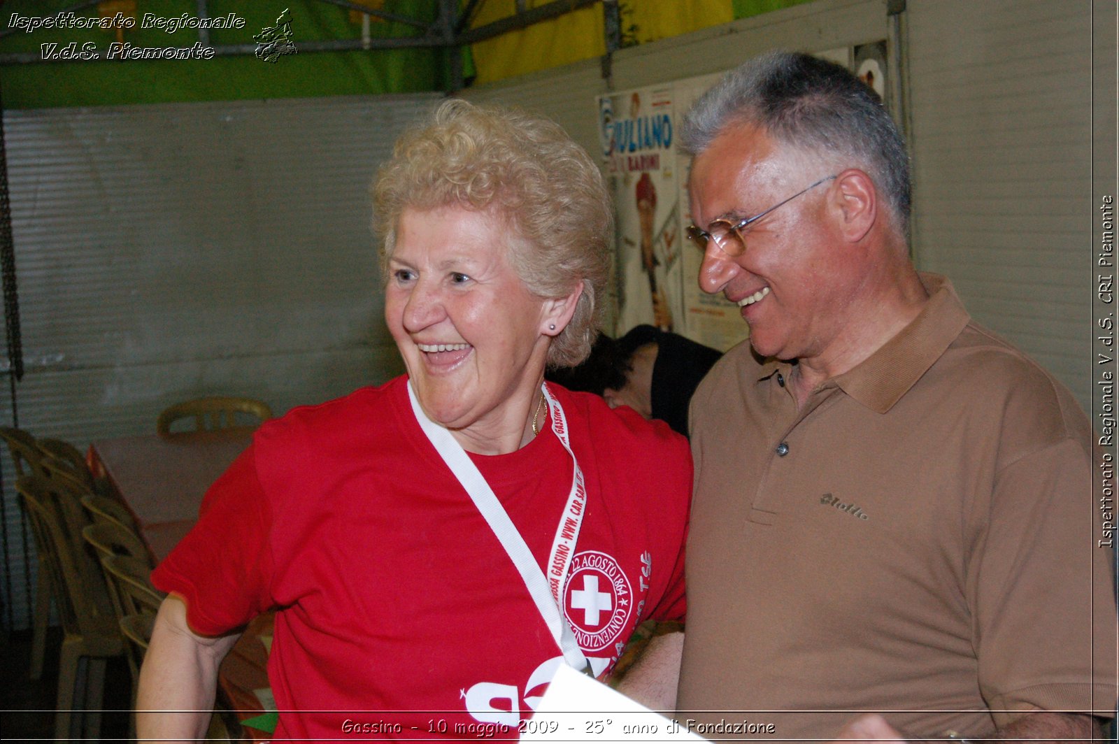 Gassino - 10 maggio 2009 - 25 anno di Fondazione -  Croce Rossa Italiana - Ispettorato Regionale Volontari del Soccorso Piemonte