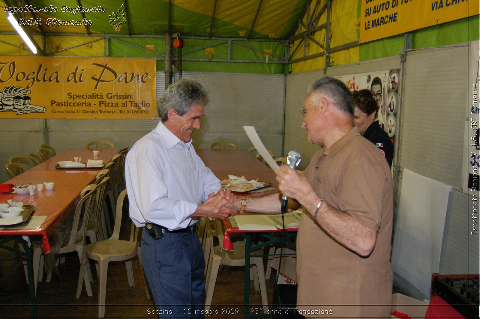 Gassino - 10 maggio 2009 - 25 anno di Fondazione -  Croce Rossa Italiana - Ispettorato Regionale Volontari del Soccorso Piemonte