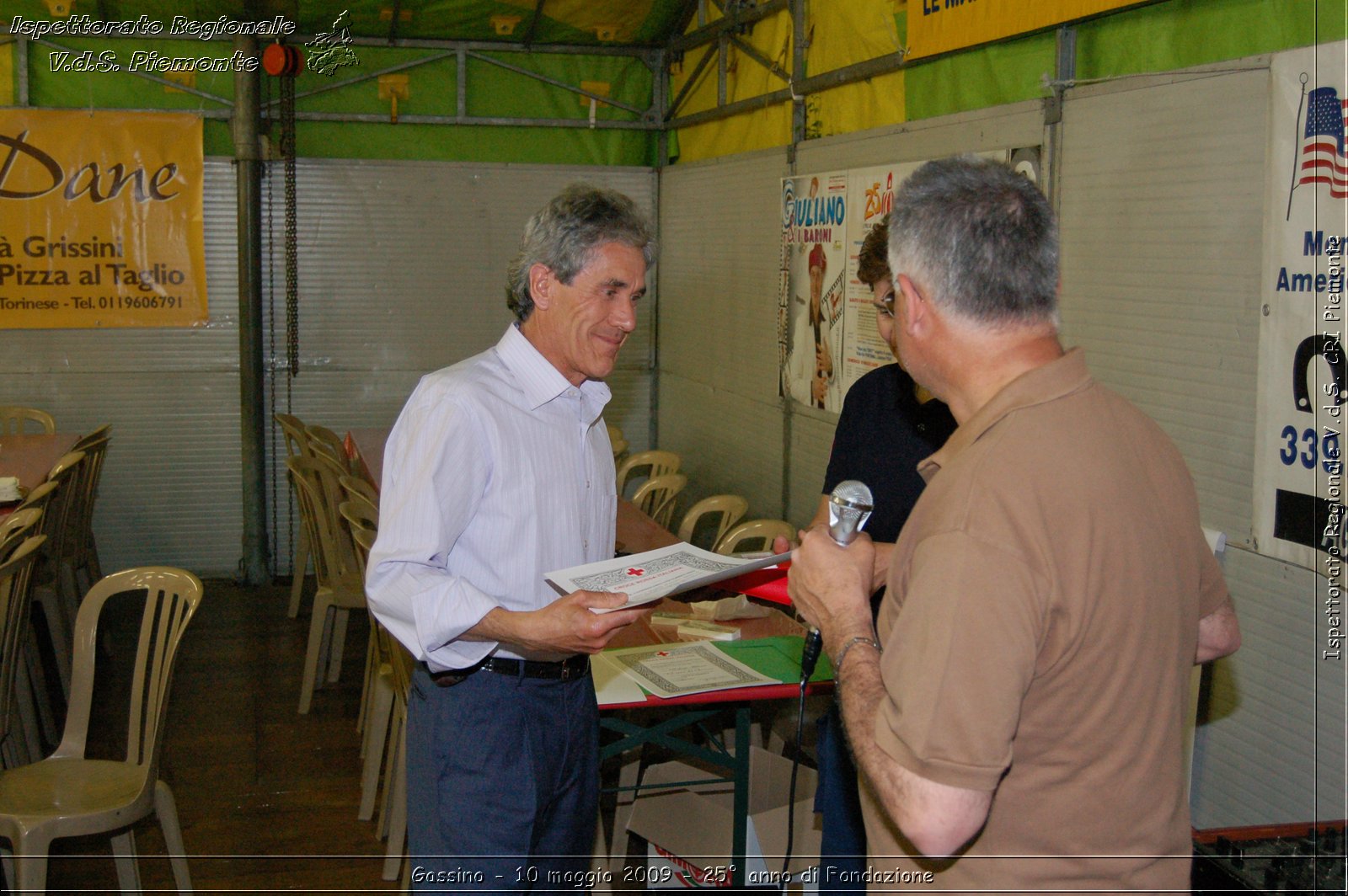 Gassino - 10 maggio 2009 - 25 anno di Fondazione -  Croce Rossa Italiana - Ispettorato Regionale Volontari del Soccorso Piemonte