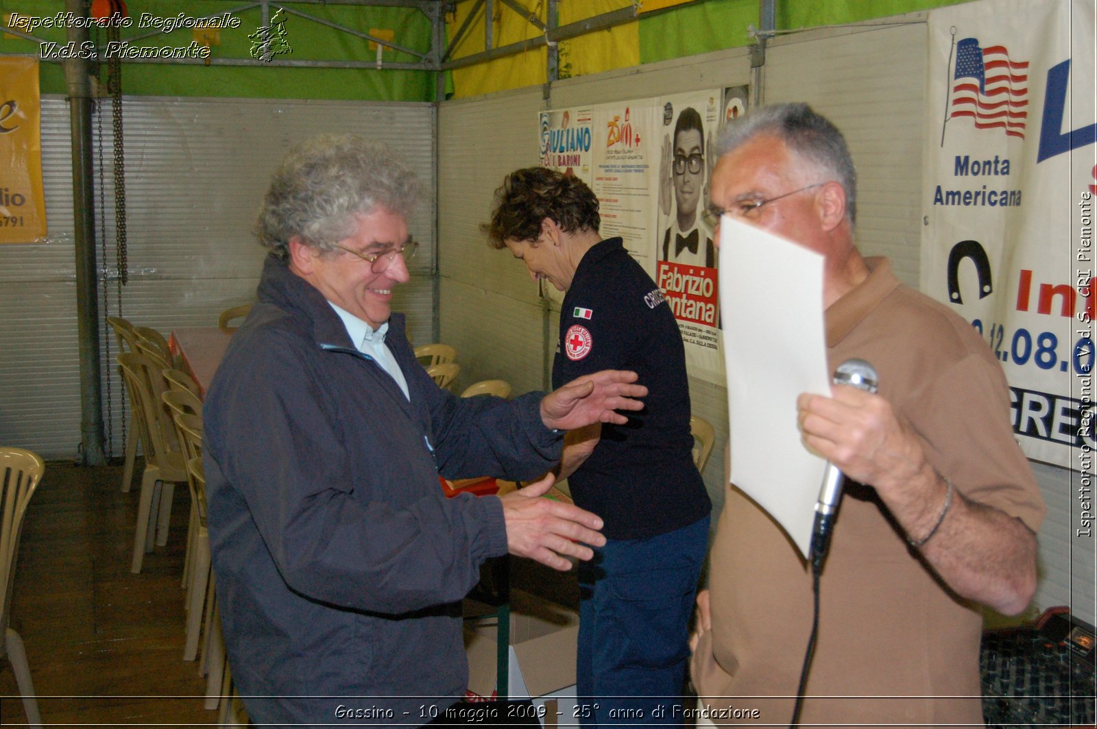 Gassino - 10 maggio 2009 - 25 anno di Fondazione -  Croce Rossa Italiana - Ispettorato Regionale Volontari del Soccorso Piemonte