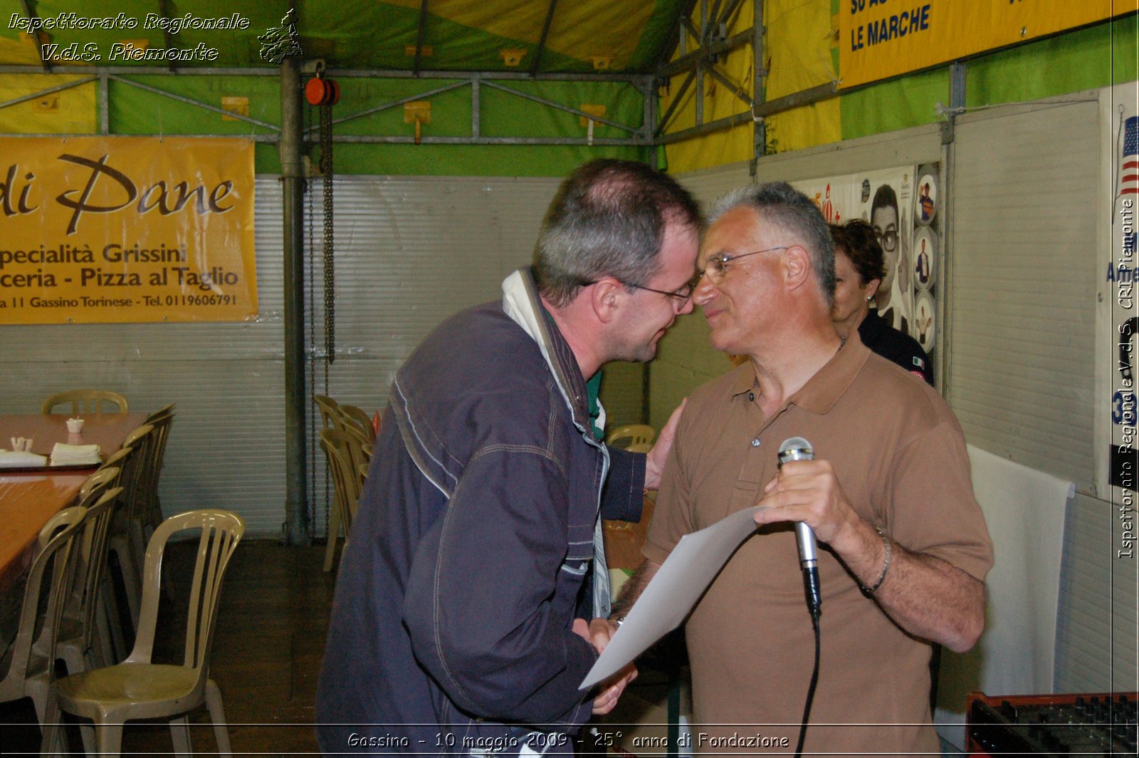 Gassino - 10 maggio 2009 - 25 anno di Fondazione -  Croce Rossa Italiana - Ispettorato Regionale Volontari del Soccorso Piemonte