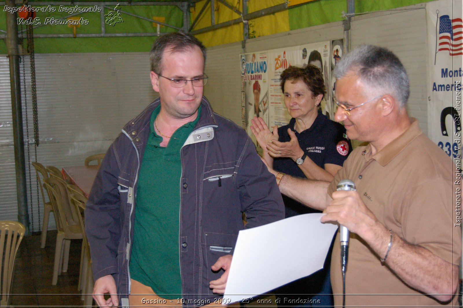 Gassino - 10 maggio 2009 - 25 anno di Fondazione -  Croce Rossa Italiana - Ispettorato Regionale Volontari del Soccorso Piemonte