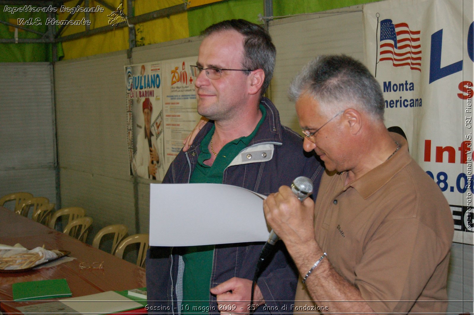 Gassino - 10 maggio 2009 - 25 anno di Fondazione -  Croce Rossa Italiana - Ispettorato Regionale Volontari del Soccorso Piemonte