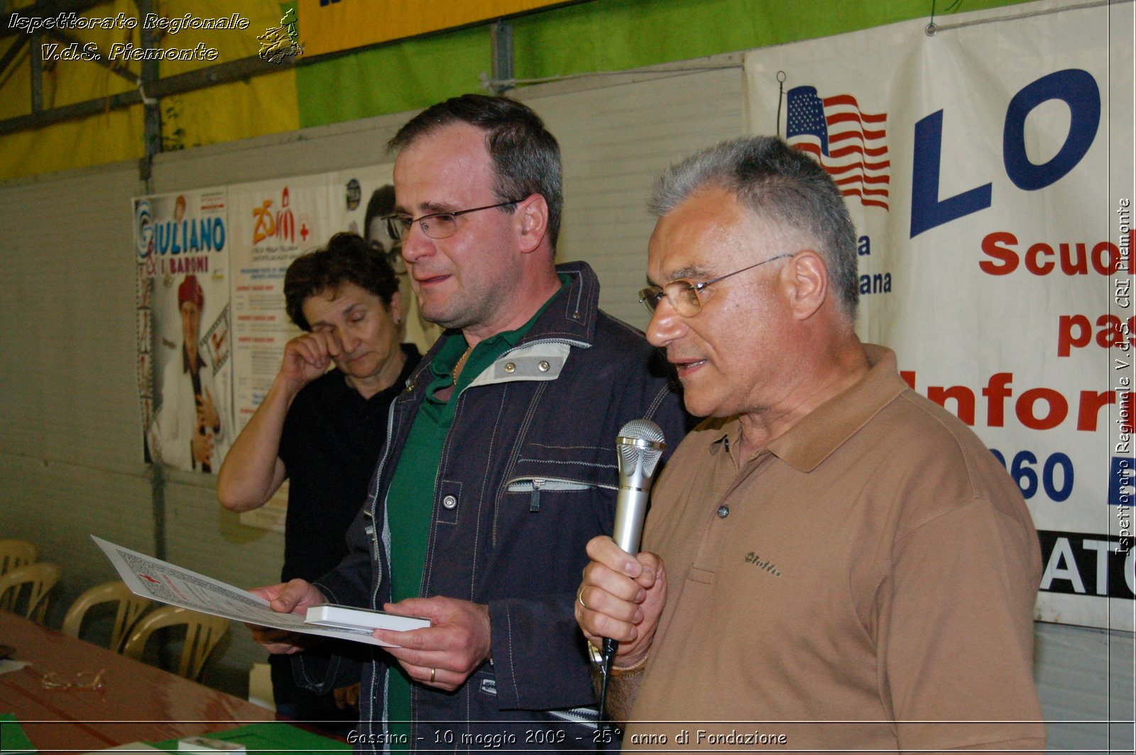 Gassino - 10 maggio 2009 - 25 anno di Fondazione -  Croce Rossa Italiana - Ispettorato Regionale Volontari del Soccorso Piemonte