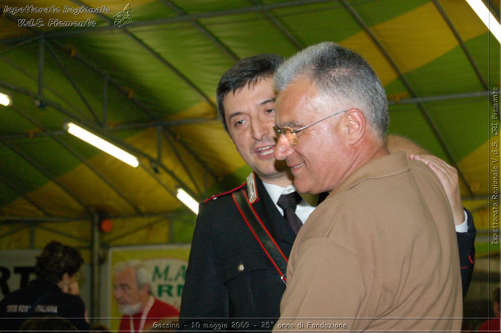 Gassino - 10 maggio 2009 - 25 anno di Fondazione -  Croce Rossa Italiana - Ispettorato Regionale Volontari del Soccorso Piemonte