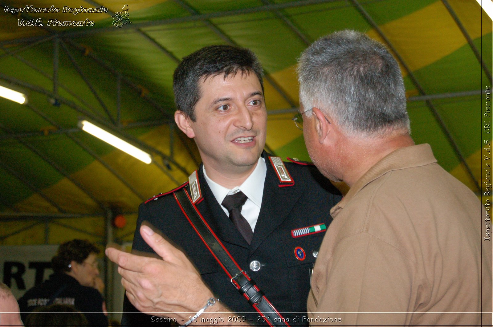 Gassino - 10 maggio 2009 - 25 anno di Fondazione -  Croce Rossa Italiana - Ispettorato Regionale Volontari del Soccorso Piemonte