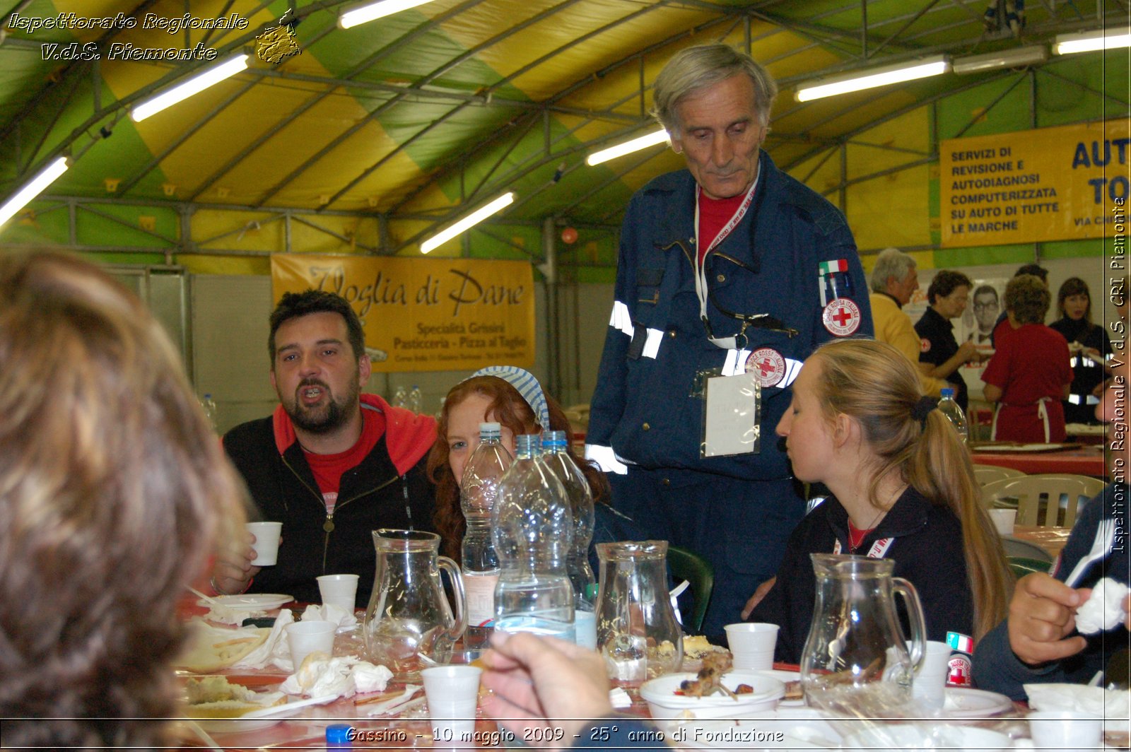 Gassino - 10 maggio 2009 - 25 anno di Fondazione -  Croce Rossa Italiana - Ispettorato Regionale Volontari del Soccorso Piemonte