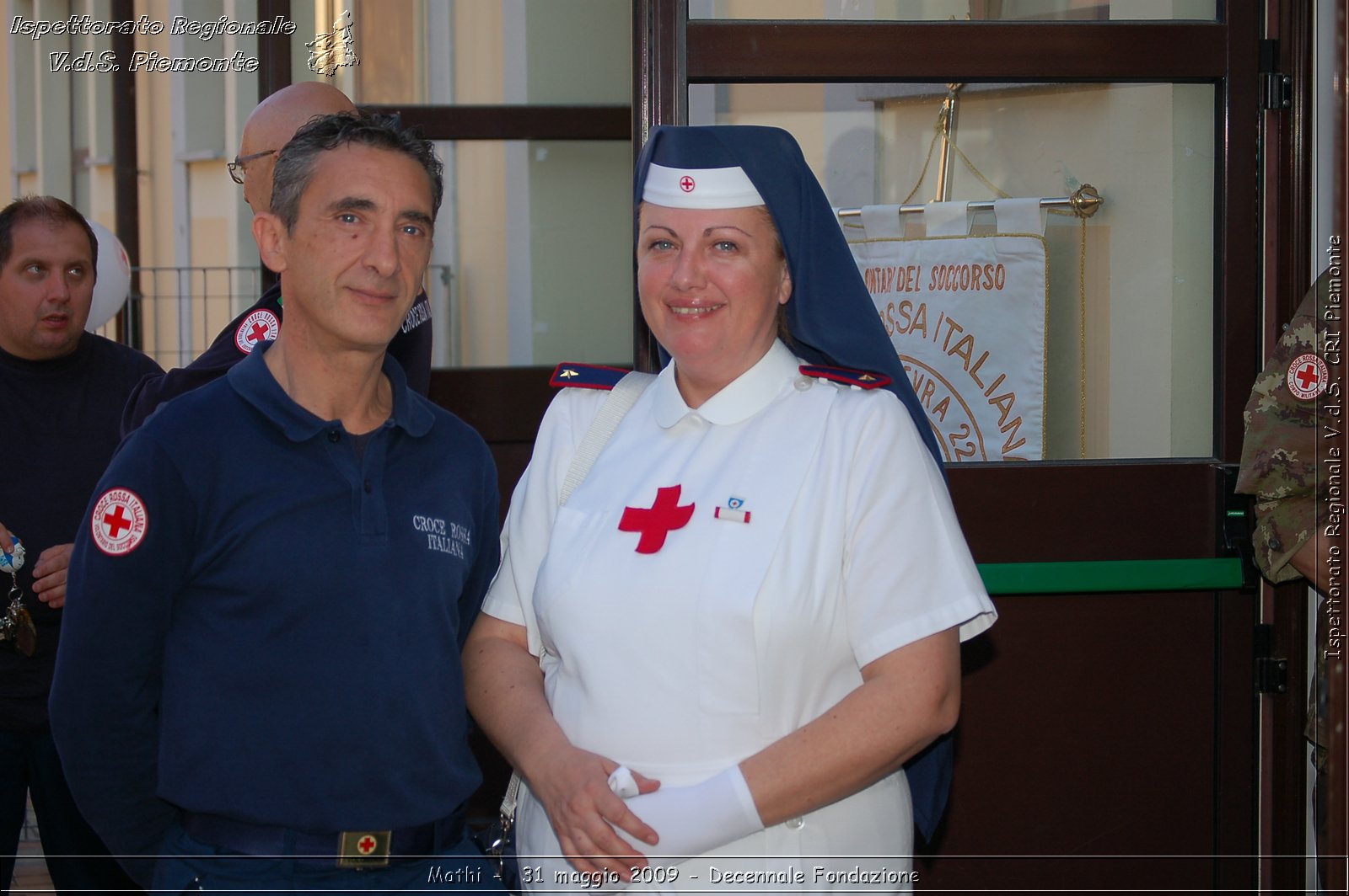 Mathi -  31 maggio 2009 - Decennale Fondazione -  Croce Rossa Italiana - Ispettorato Regionale Volontari del Soccorso Piemonte