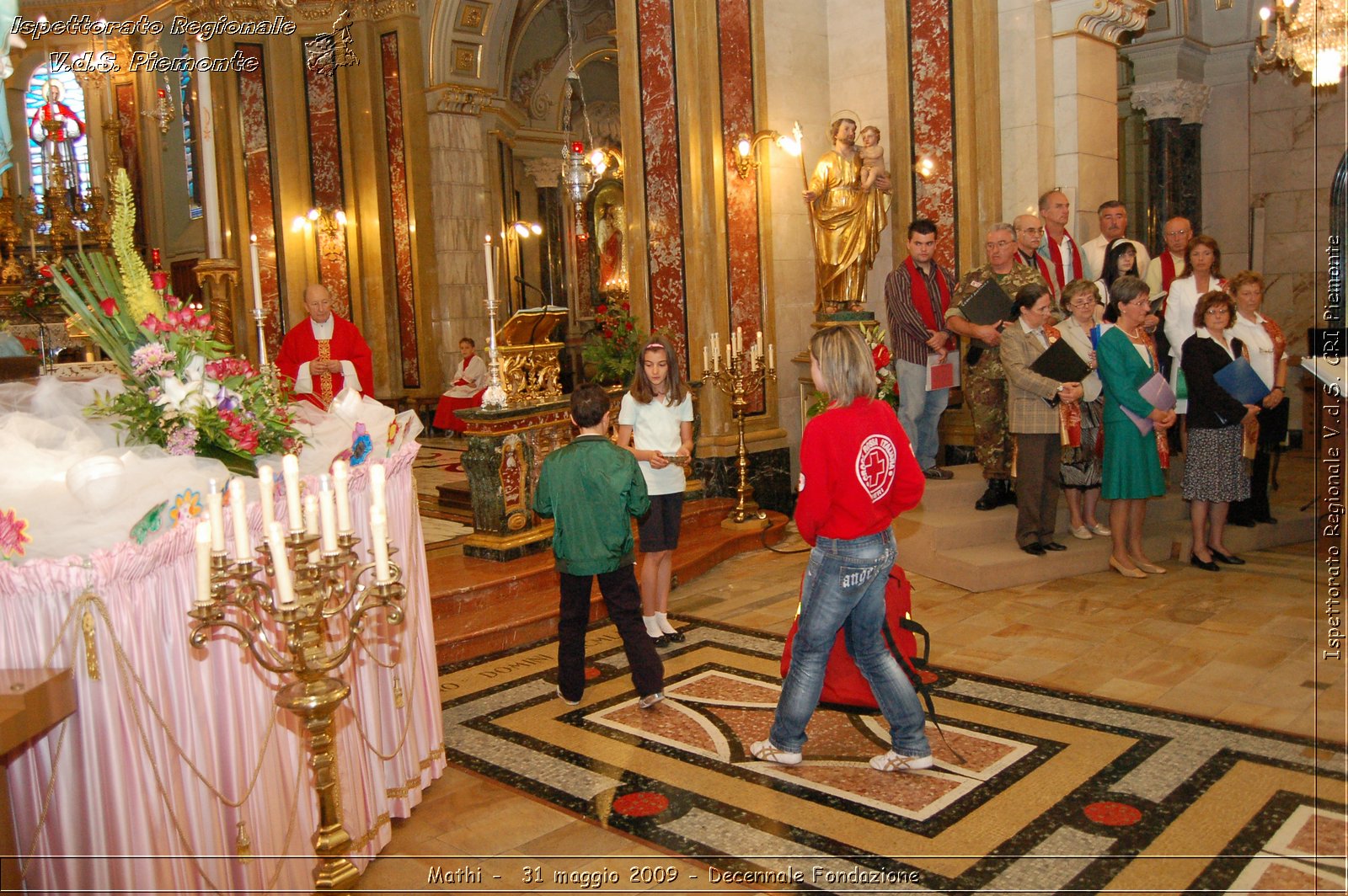 Mathi -  31 maggio 2009 - Decennale Fondazione -  Croce Rossa Italiana - Ispettorato Regionale Volontari del Soccorso Piemonte