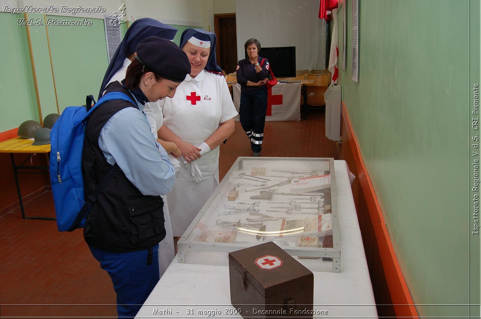 Mathi -  31 maggio 2009 - Decennale Fondazione -  Croce Rossa Italiana - Ispettorato Regionale Volontari del Soccorso Piemonte