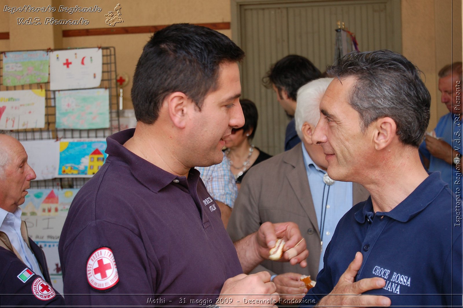 Mathi -  31 maggio 2009 - Decennale Fondazione -  Croce Rossa Italiana - Ispettorato Regionale Volontari del Soccorso Piemonte