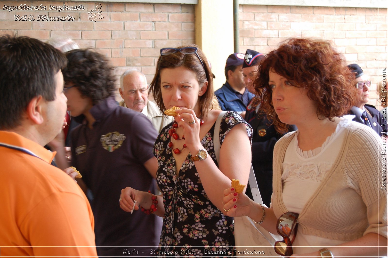 Mathi -  31 maggio 2009 - Decennale Fondazione -  Croce Rossa Italiana - Ispettorato Regionale Volontari del Soccorso Piemonte