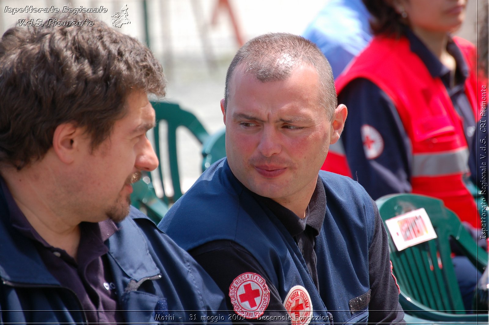 Mathi -  31 maggio 2009 - Decennale Fondazione -  Croce Rossa Italiana - Ispettorato Regionale Volontari del Soccorso Piemonte