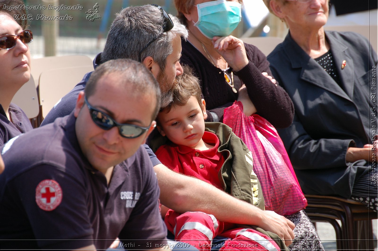 Mathi -  31 maggio 2009 - Decennale Fondazione -  Croce Rossa Italiana - Ispettorato Regionale Volontari del Soccorso Piemonte