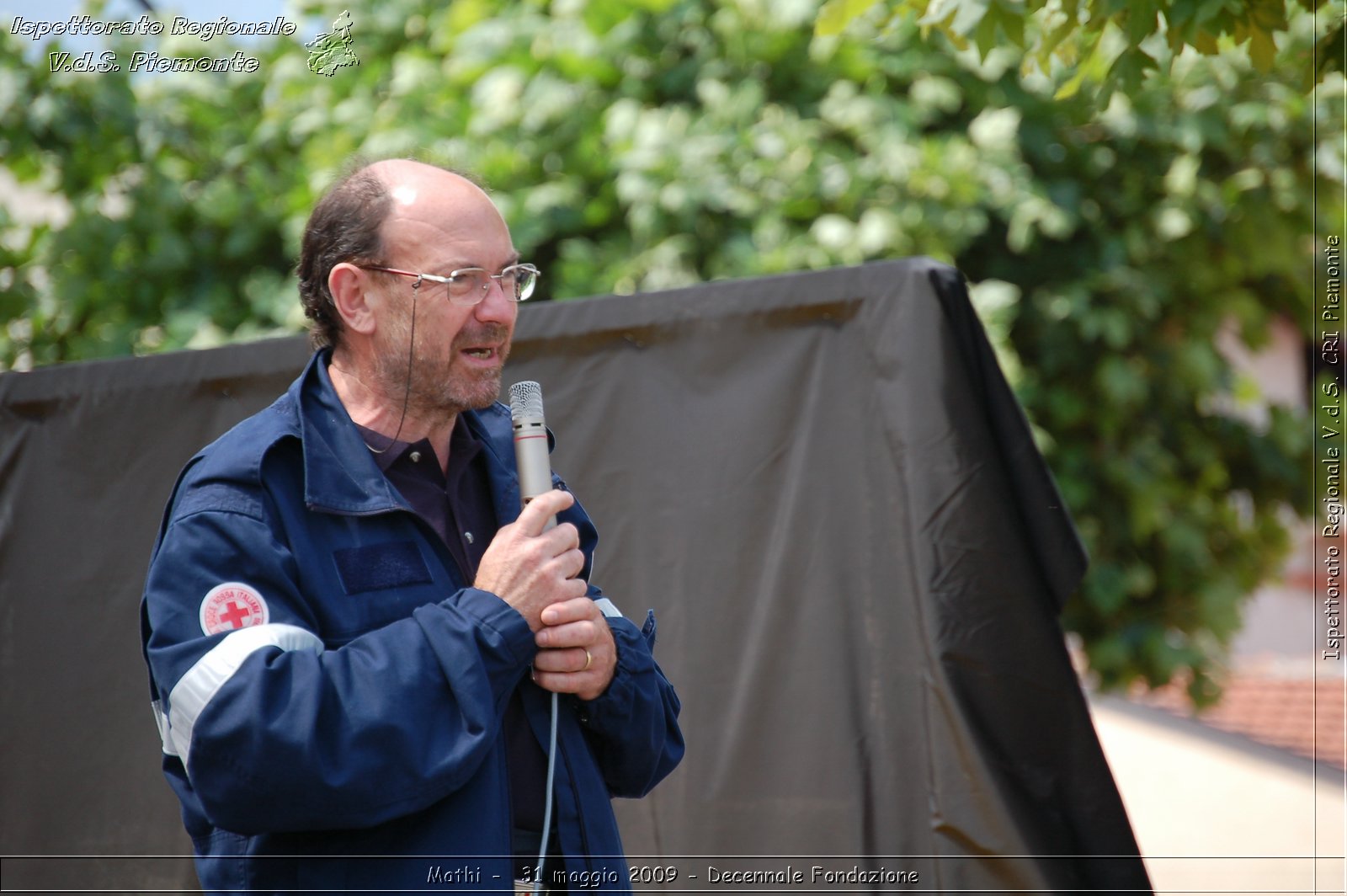 Mathi -  31 maggio 2009 - Decennale Fondazione -  Croce Rossa Italiana - Ispettorato Regionale Volontari del Soccorso Piemonte