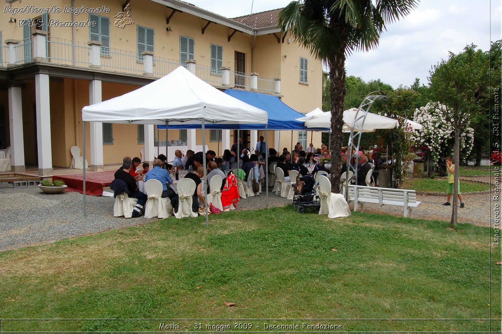 Mathi -  31 maggio 2009 - Decennale Fondazione -  Croce Rossa Italiana - Ispettorato Regionale Volontari del Soccorso Piemonte