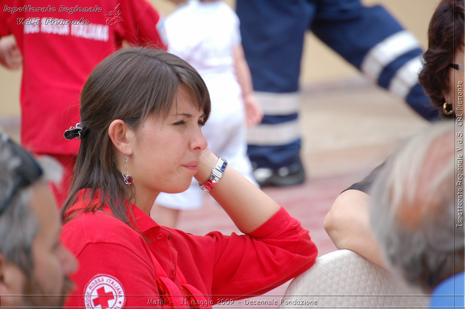 Mathi -  31 maggio 2009 - Decennale Fondazione -  Croce Rossa Italiana - Ispettorato Regionale Volontari del Soccorso Piemonte