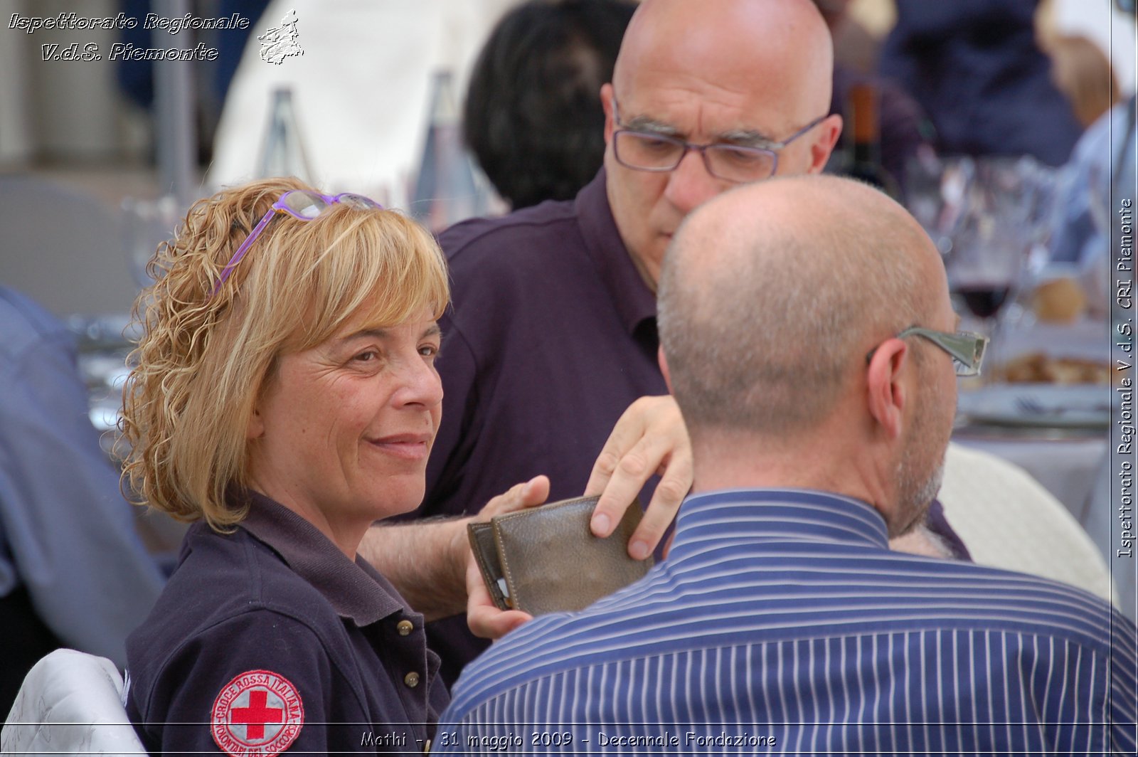 Mathi -  31 maggio 2009 - Decennale Fondazione -  Croce Rossa Italiana - Ispettorato Regionale Volontari del Soccorso Piemonte