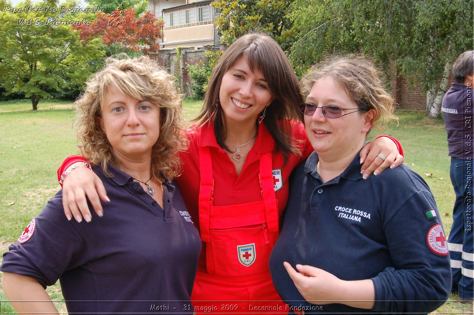 Mathi -  31 maggio 2009 - Decennale Fondazione -  Croce Rossa Italiana - Ispettorato Regionale Volontari del Soccorso Piemonte