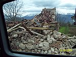 Assergi, Abruzzo -  maggio 2009 - Terremoto - Reportage Michele Albera - Croce Rossa Italiana - Ispettorato Regionale Volontari del Soccorso Piemonte