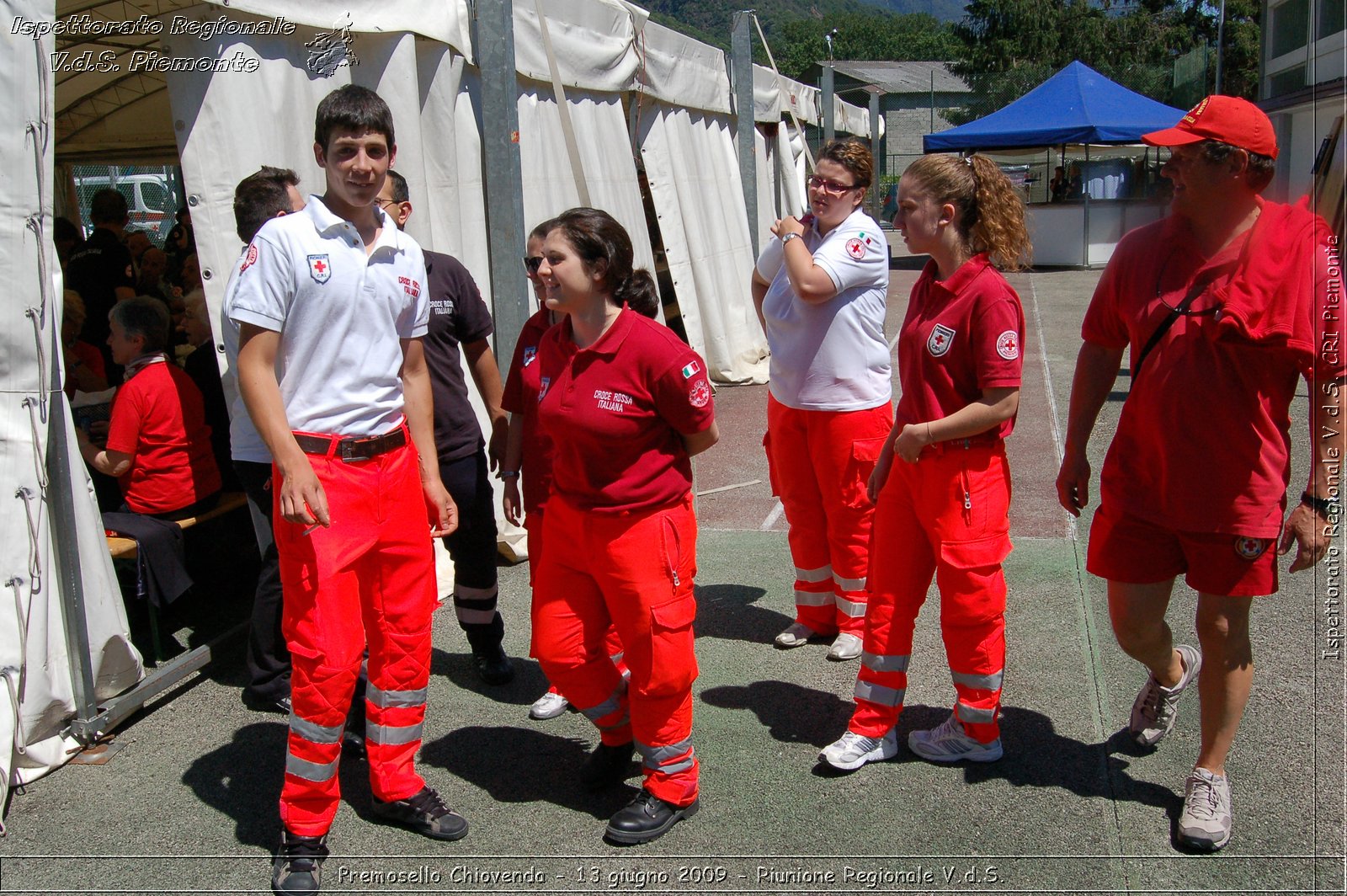 Premosello Chiovenda - 13 e 14 giugno 2009 - Riunione Regionale V.d.S. & 4a Festa Regionale CRI Piemonte -  Croce Rossa Italiana - Ispettorato Regionale Volontari del Soccorso Piemonte