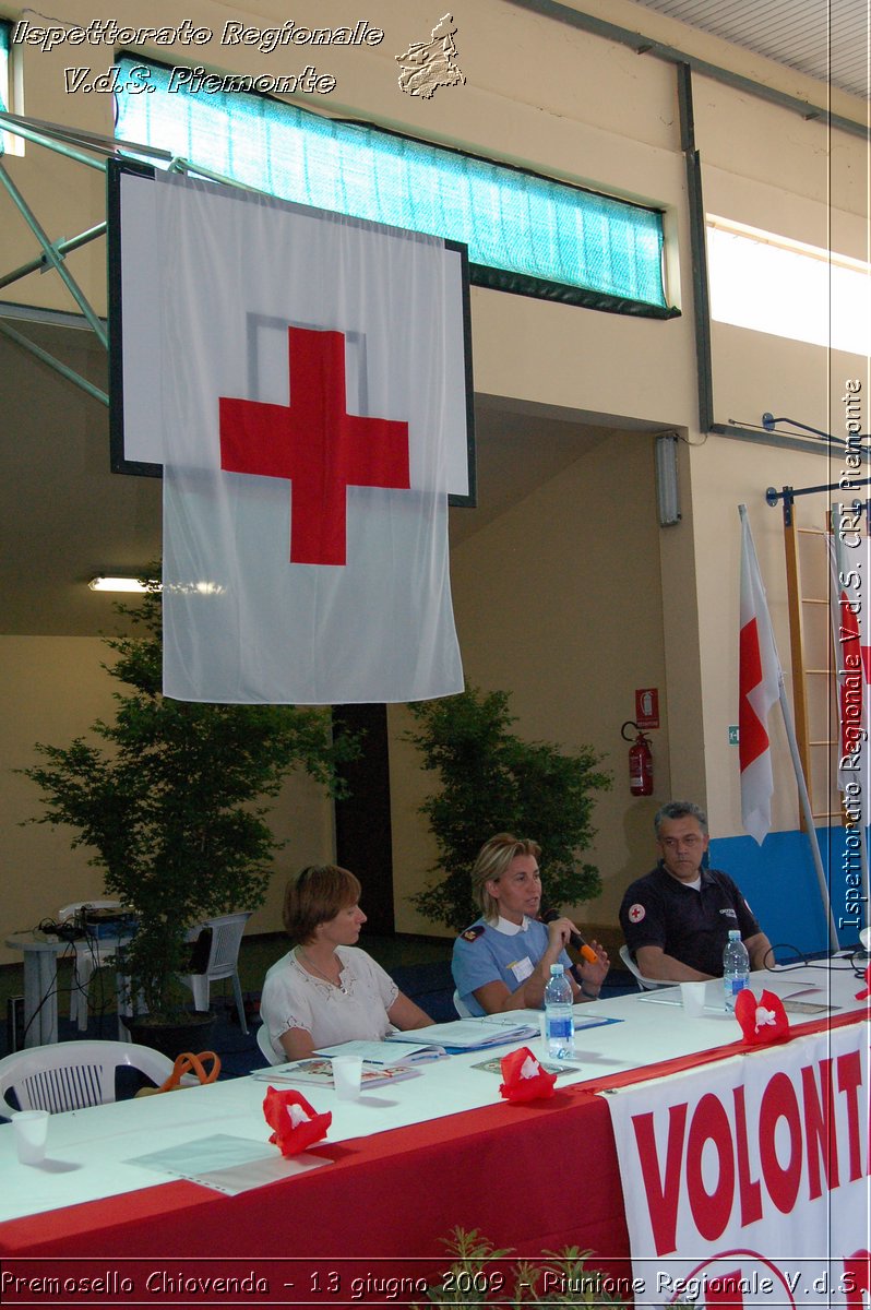 Premosello Chiovenda - 13 e 14 giugno 2009 - Riunione Regionale V.d.S. & 4a Festa Regionale CRI Piemonte -  Croce Rossa Italiana - Ispettorato Regionale Volontari del Soccorso Piemonte