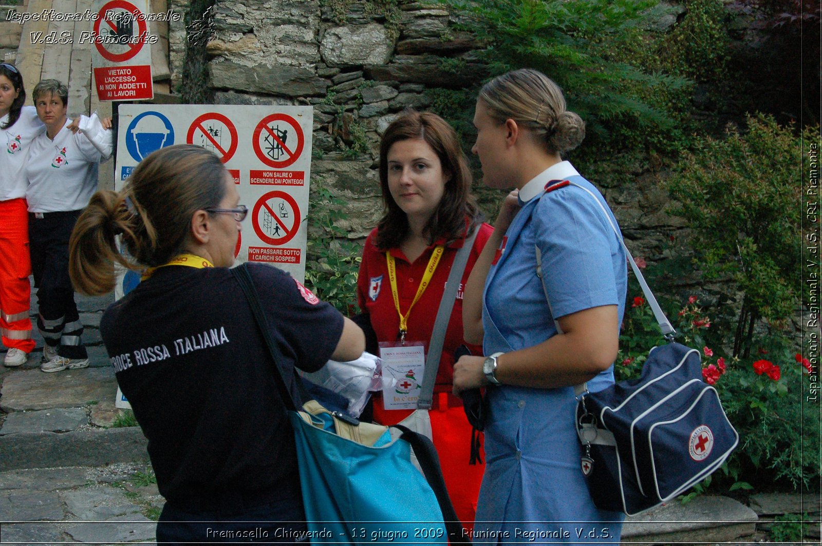 Premosello Chiovenda - 13 e 14 giugno 2009 - Riunione Regionale V.d.S. & 4a Festa Regionale CRI Piemonte -  Croce Rossa Italiana - Ispettorato Regionale Volontari del Soccorso Piemonte