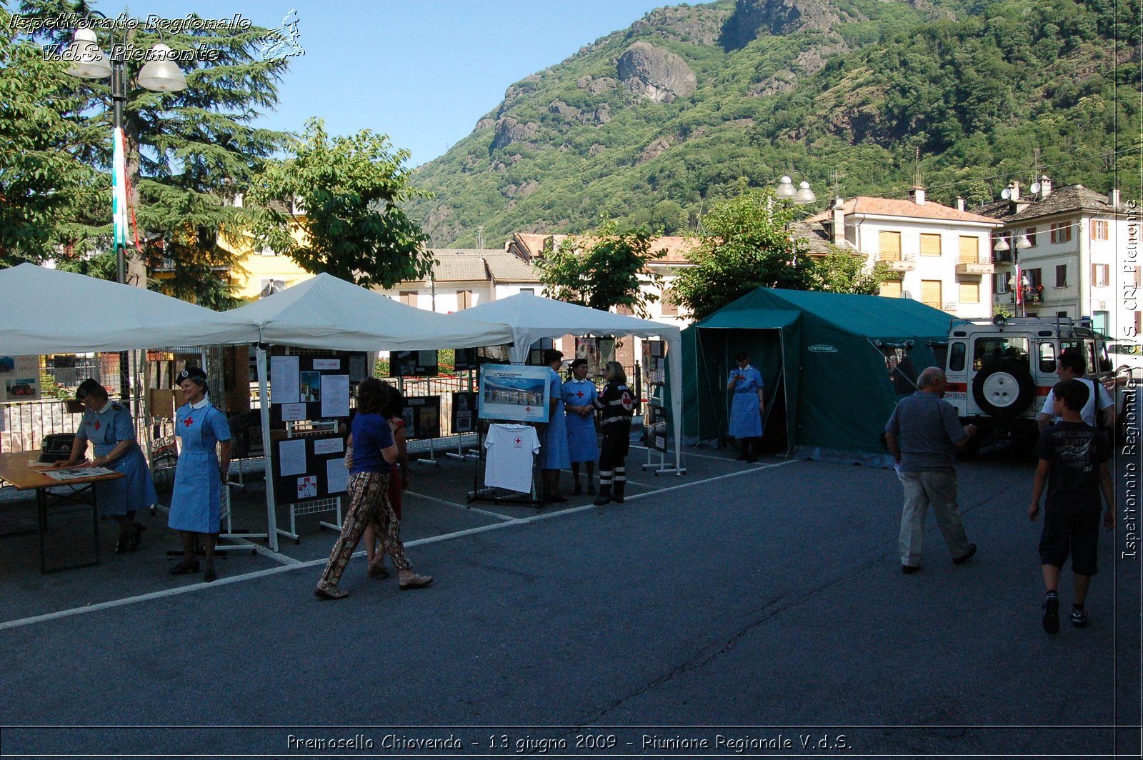 Premosello Chiovenda - 13 e 14 giugno 2009 - Riunione Regionale V.d.S. & 4a Festa Regionale CRI Piemonte -  Croce Rossa Italiana - Ispettorato Regionale Volontari del Soccorso Piemonte