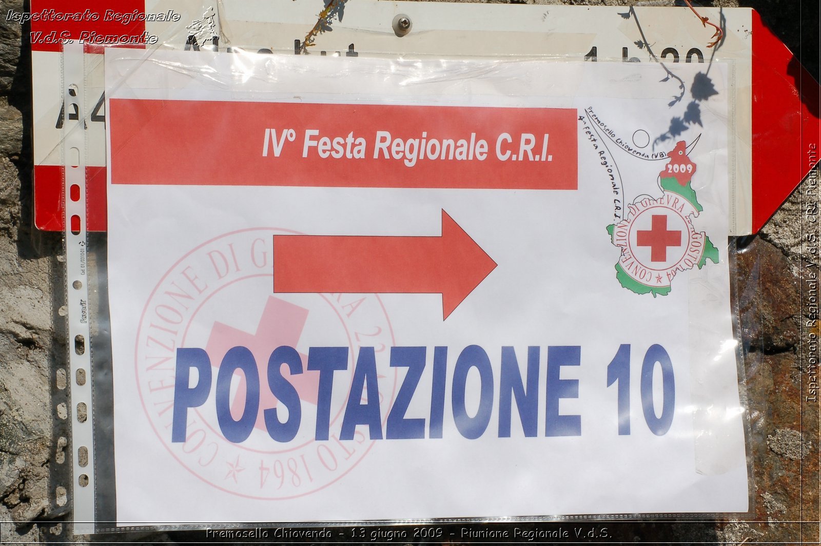 Premosello Chiovenda - 13 e 14 giugno 2009 - Riunione Regionale V.d.S. & 4a Festa Regionale CRI Piemonte -  Croce Rossa Italiana - Ispettorato Regionale Volontari del Soccorso Piemonte