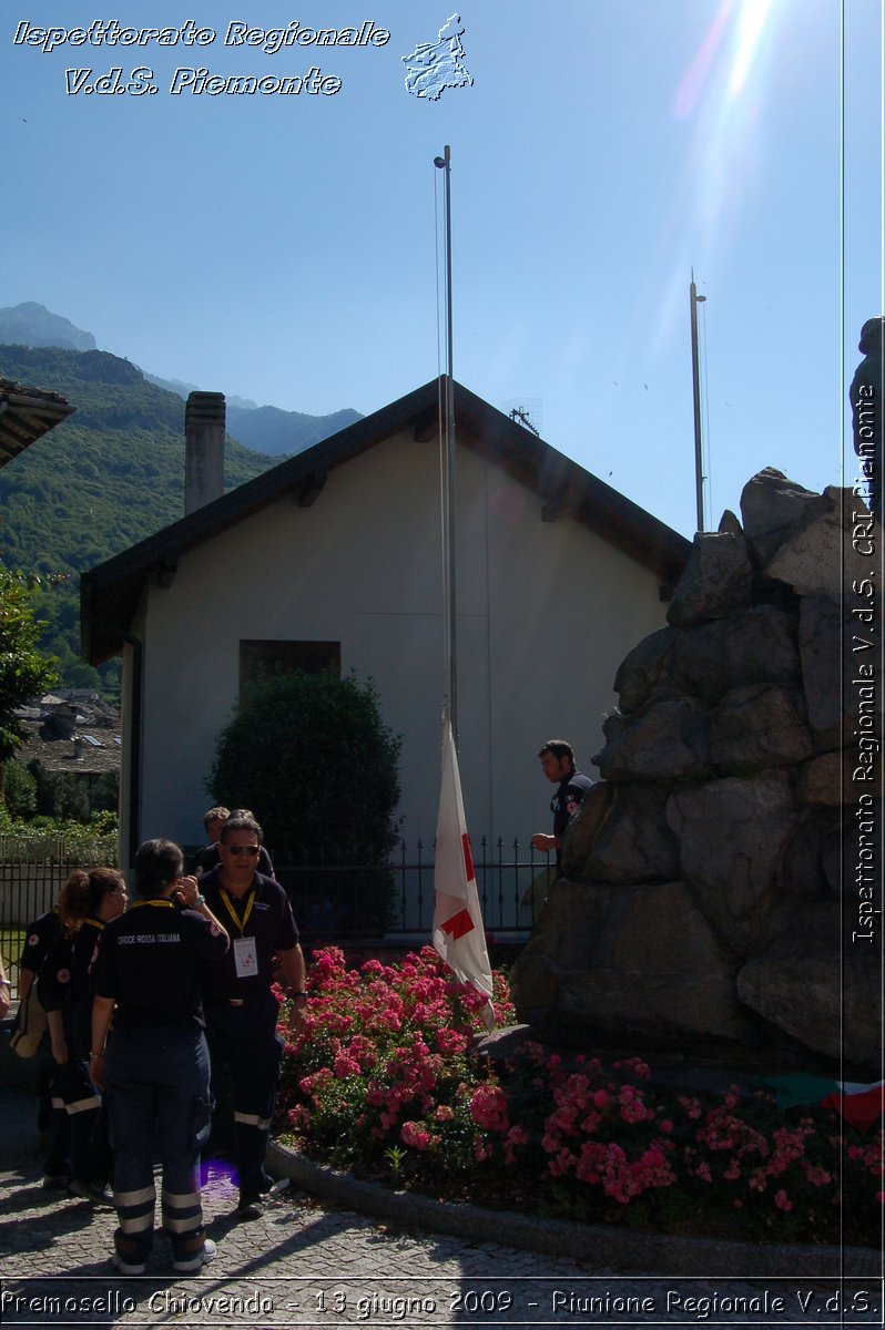 Premosello Chiovenda - 13 e 14 giugno 2009 - Riunione Regionale V.d.S. & 4a Festa Regionale CRI Piemonte -  Croce Rossa Italiana - Ispettorato Regionale Volontari del Soccorso Piemonte