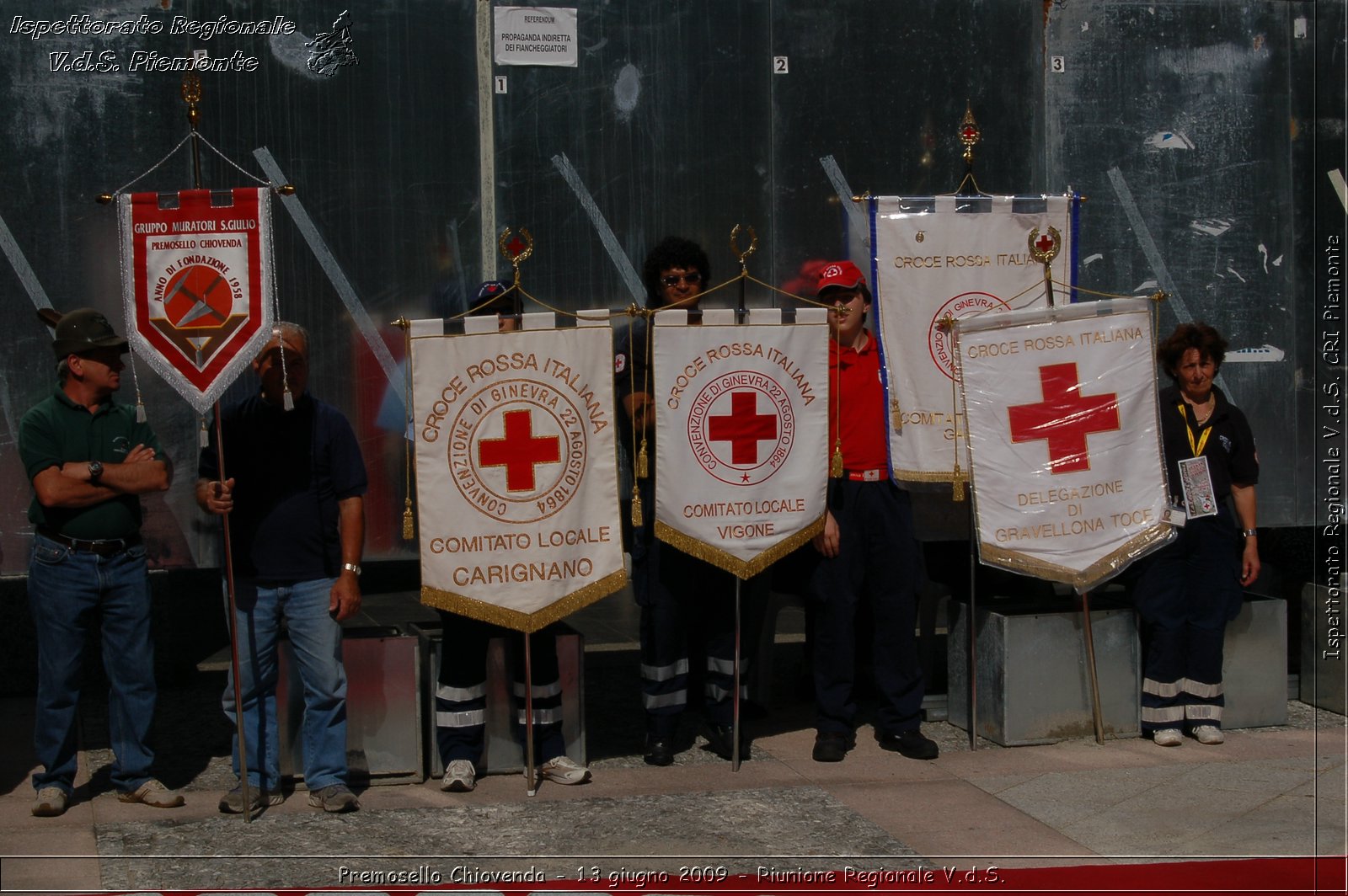 Premosello Chiovenda - 13 e 14 giugno 2009 - Riunione Regionale V.d.S. & 4a Festa Regionale CRI Piemonte -  Croce Rossa Italiana - Ispettorato Regionale Volontari del Soccorso Piemonte