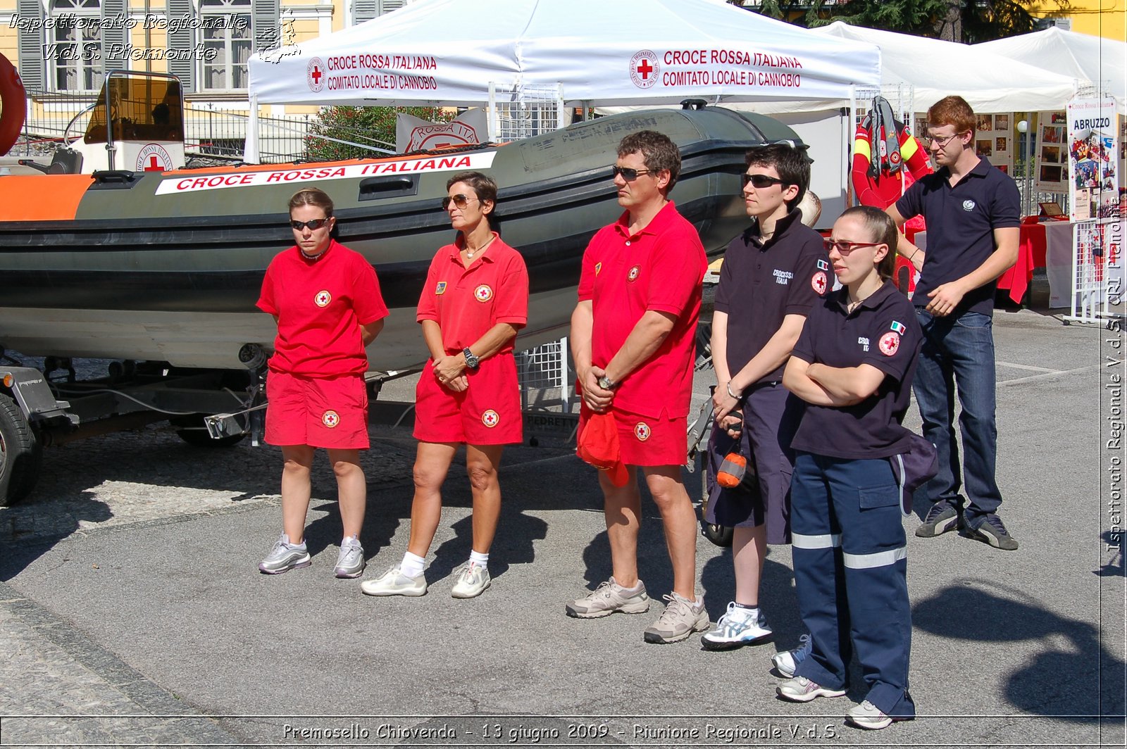 Premosello Chiovenda - 13 e 14 giugno 2009 - Riunione Regionale V.d.S. & 4a Festa Regionale CRI Piemonte -  Croce Rossa Italiana - Ispettorato Regionale Volontari del Soccorso Piemonte