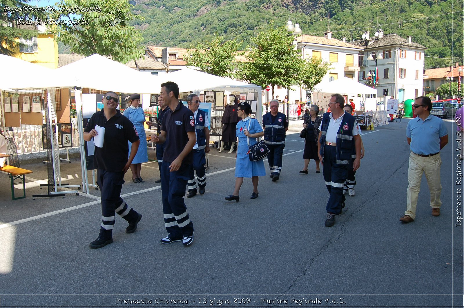 Premosello Chiovenda - 13 e 14 giugno 2009 - Riunione Regionale V.d.S. & 4a Festa Regionale CRI Piemonte -  Croce Rossa Italiana - Ispettorato Regionale Volontari del Soccorso Piemonte