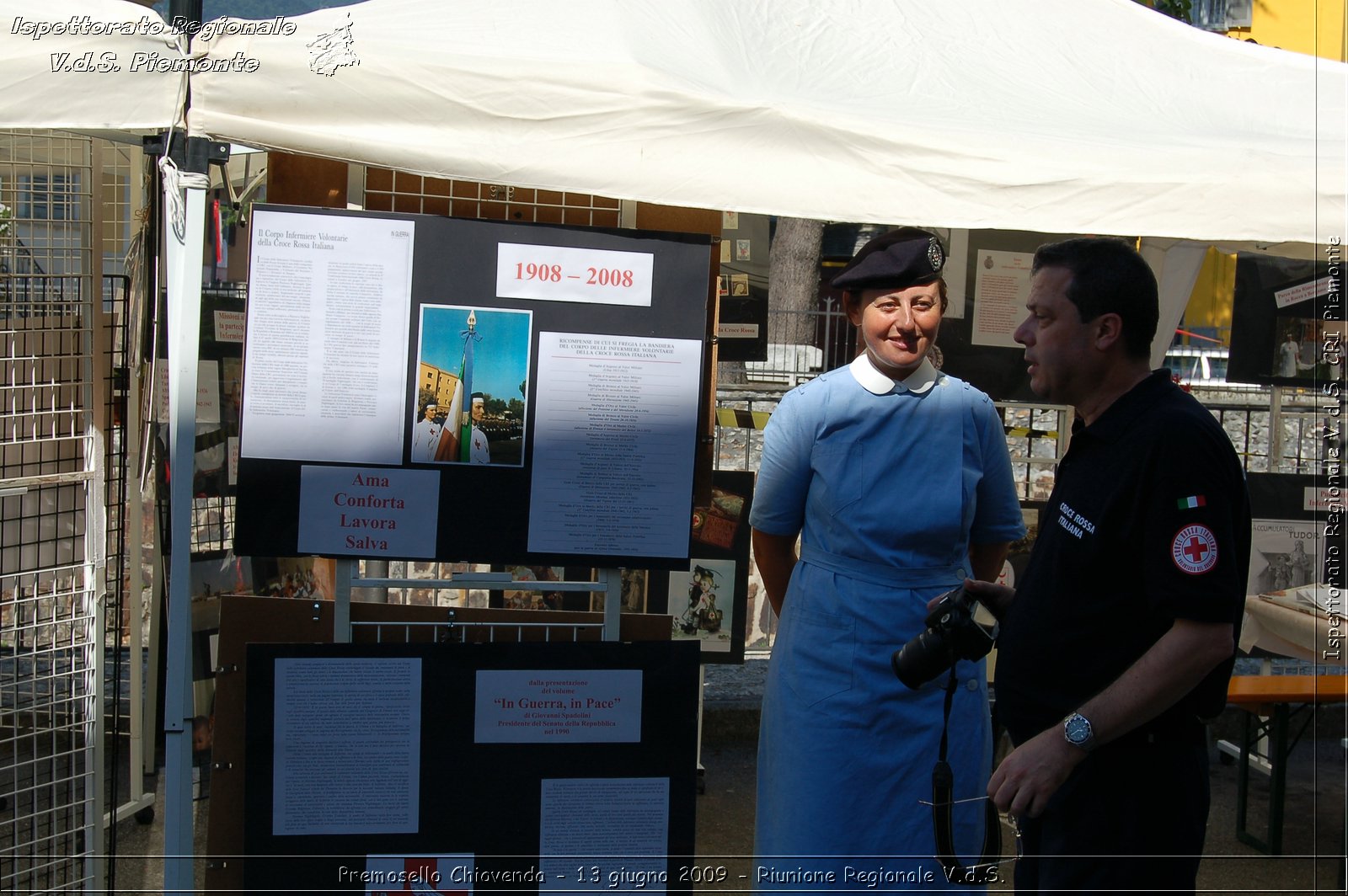 Premosello Chiovenda - 13 e 14 giugno 2009 - Riunione Regionale V.d.S. & 4a Festa Regionale CRI Piemonte -  Croce Rossa Italiana - Ispettorato Regionale Volontari del Soccorso Piemonte